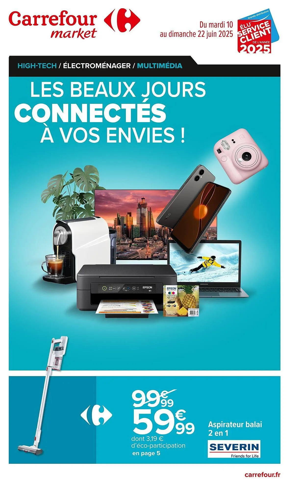 Catalogue Carrefour Market du 10 juin au 22 juin 2025 - Catalogue page 1