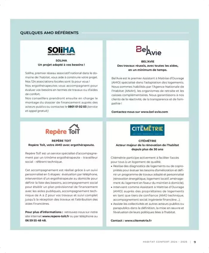 Cedeo Habitat confort du 1 octobre au 31 mai 2025 - Catalogue page 97