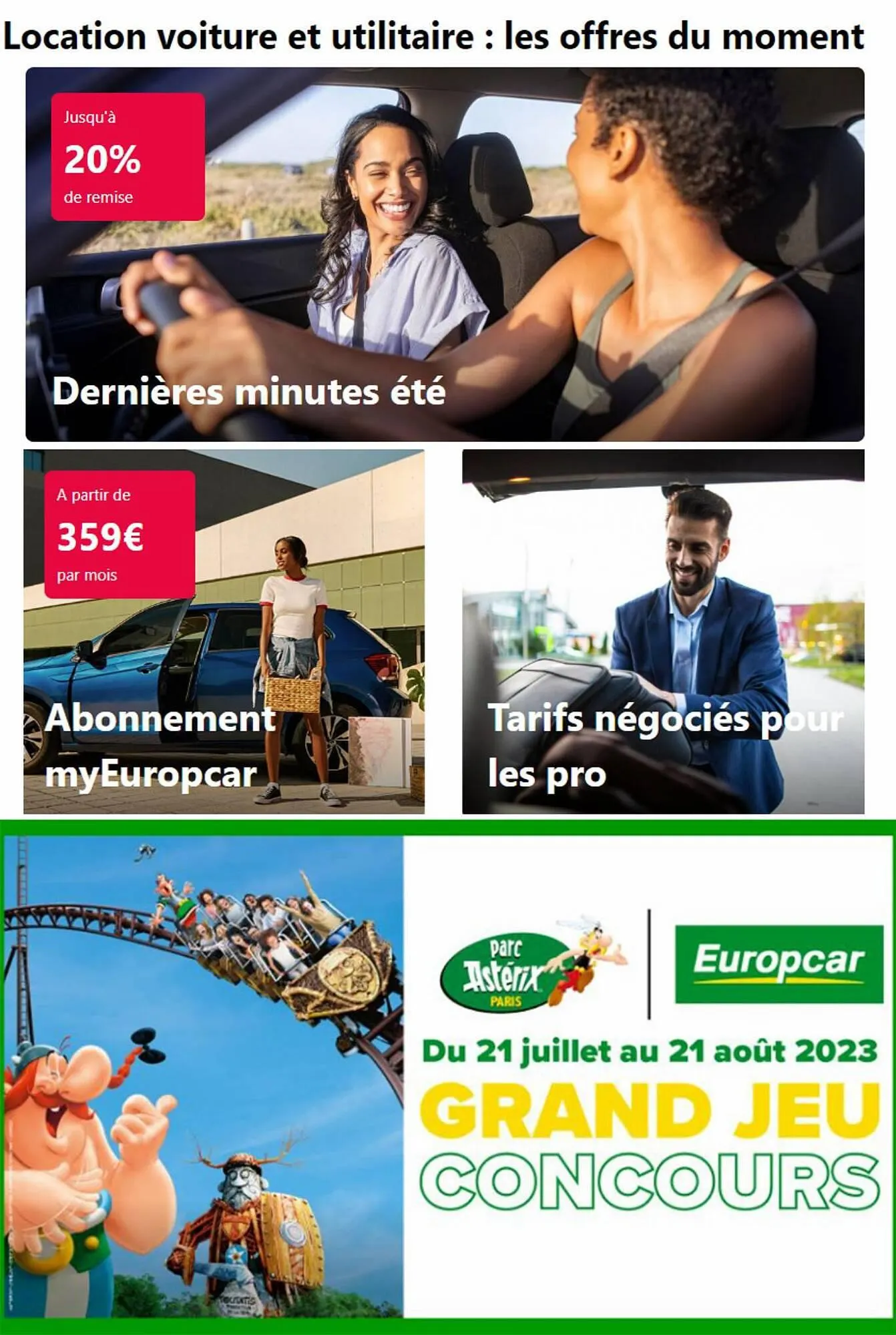 Catalogue Europcar - 1