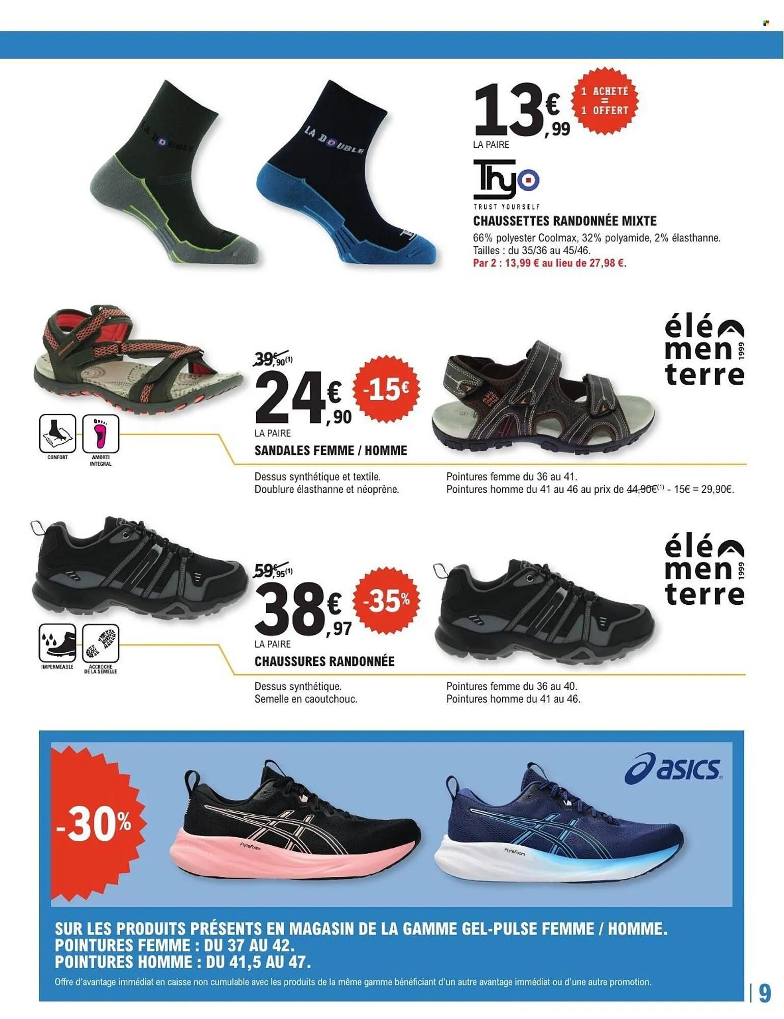 Catalogue E.Leclerc Sport du 6 mai au 7 juin 2025 - Catalogue page 9