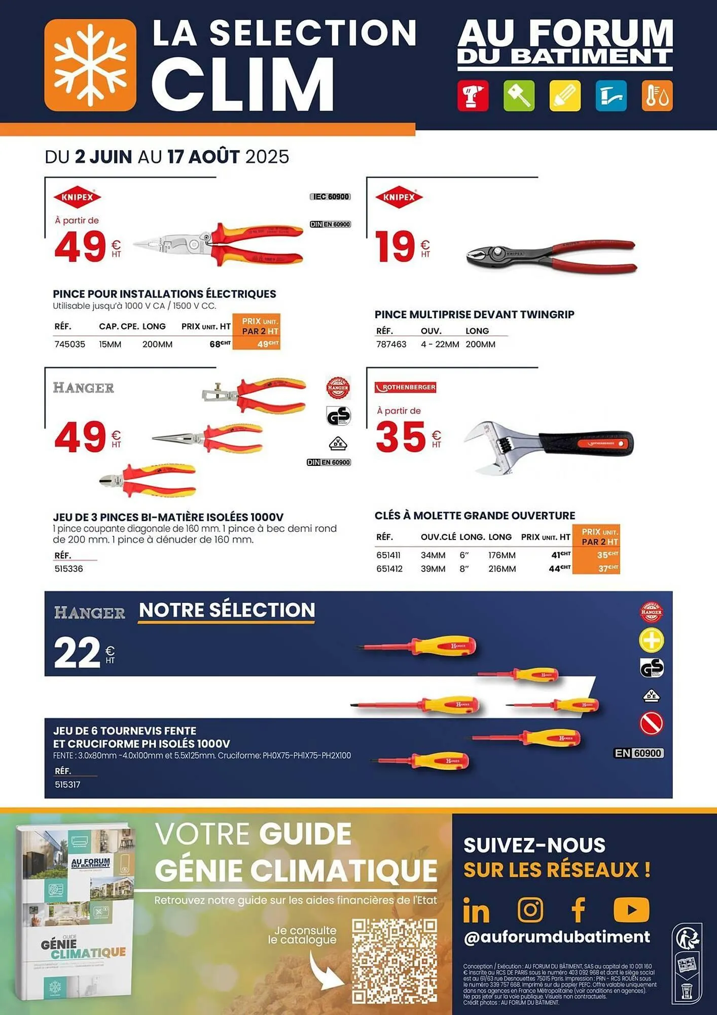 Catalogue Au Forum du Bâtiment du 3 juin au 17 août 2025 - Catalogue page 8