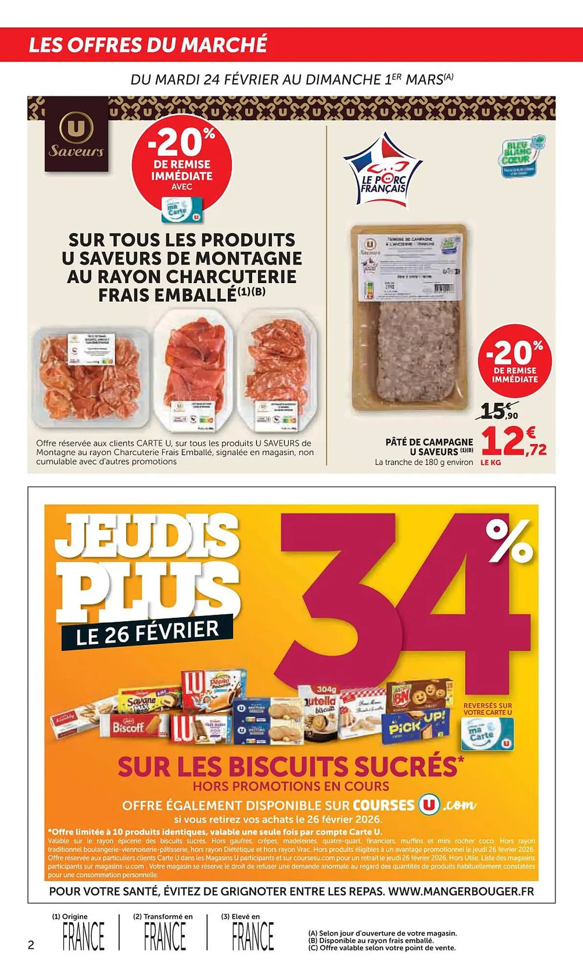 Catalogue U Express du 24 février au 8 mars 2026 - Catalogue page 2