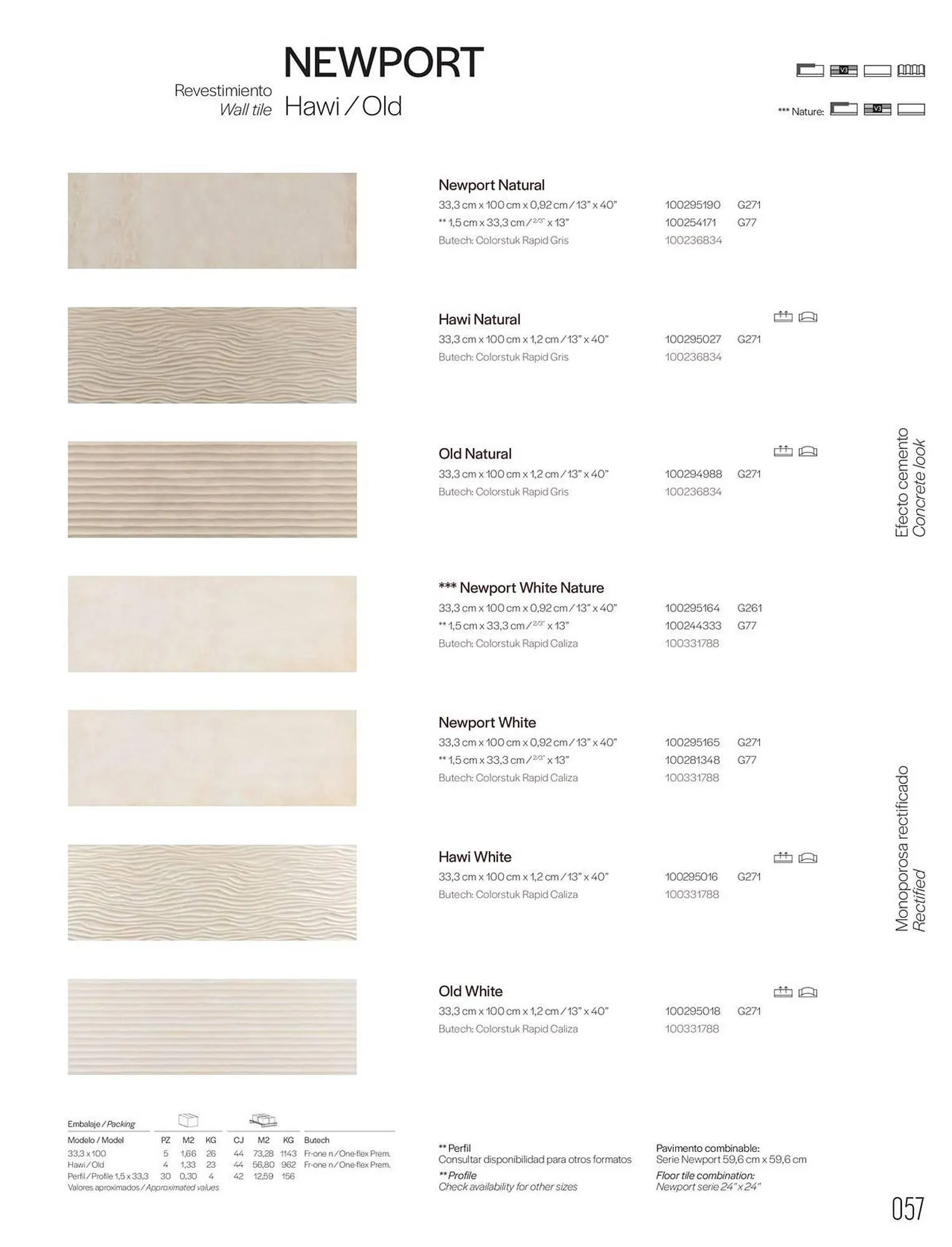 Catalogue Porcelanosa du 27 janvier au 31 décembre 2025 - Catalogue page 59