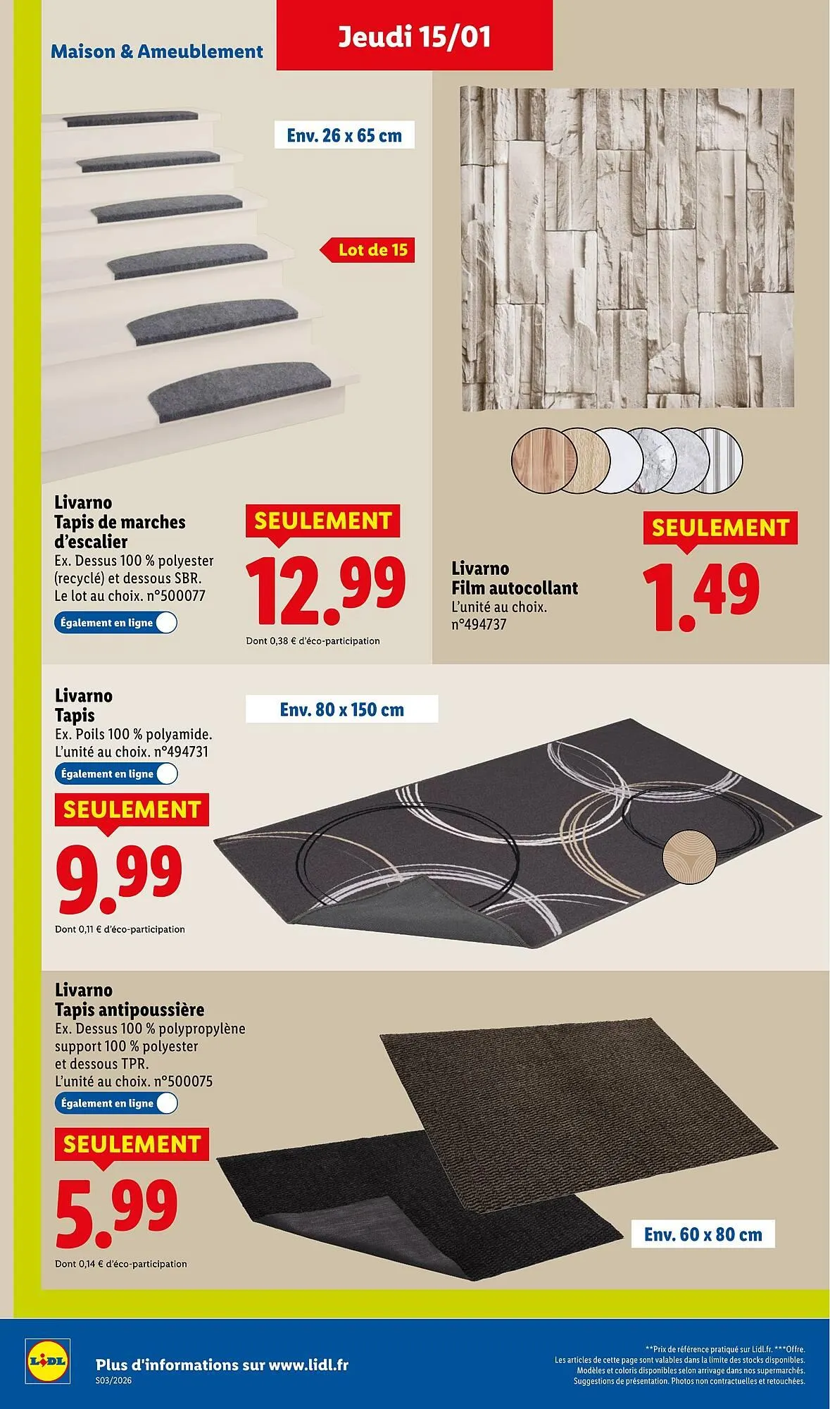 Catalogue Lidl du 15 janvier au 21 janvier 2026 - Catalogue page 44