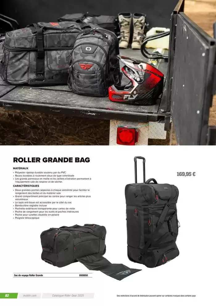 FLY RACING 2025 du 20 novembre au 31 août 2025 - Catalogue page 84