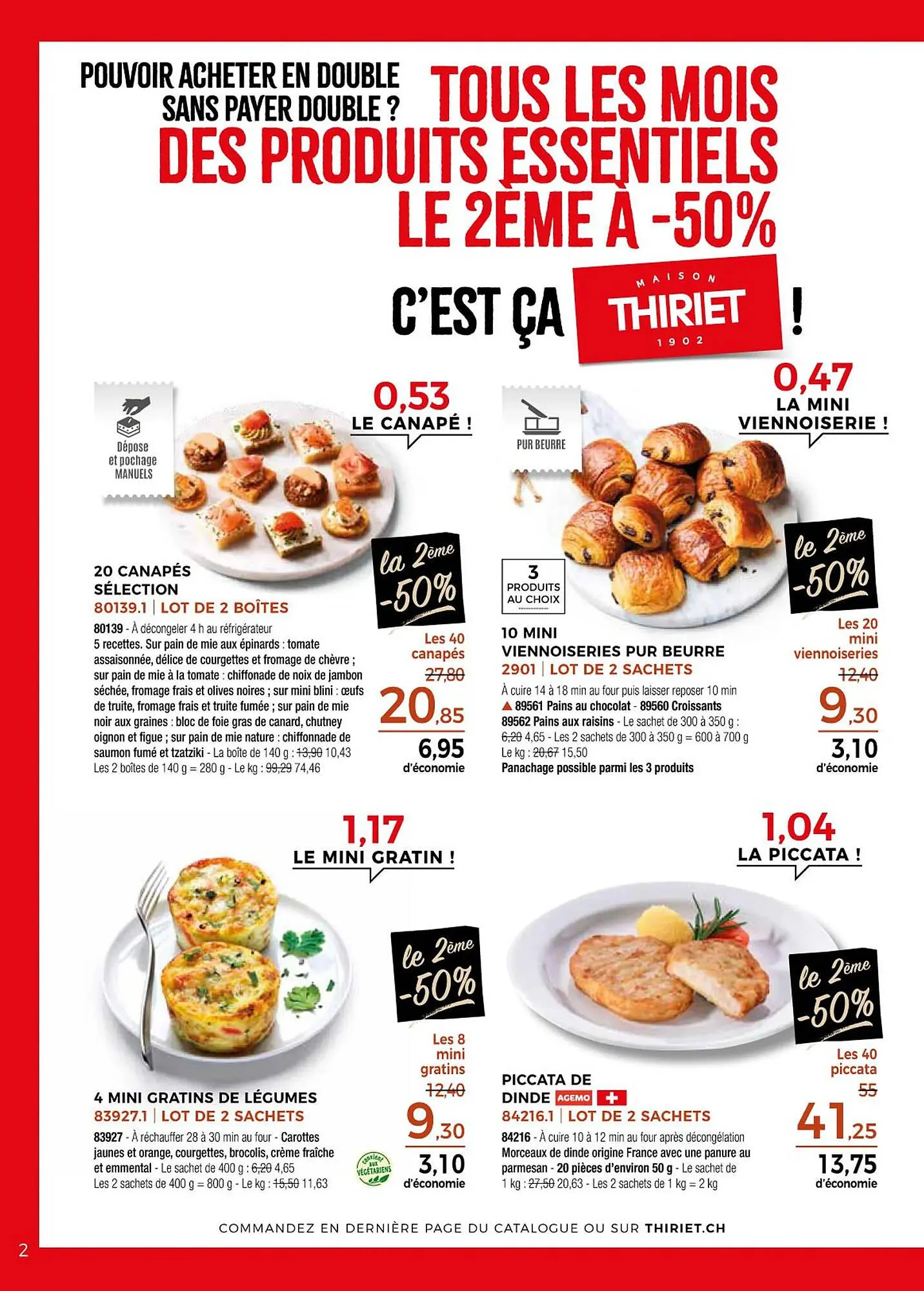 Catalogue Thiriet du 7 août au 4 septembre 2025 - Catalogue page 2