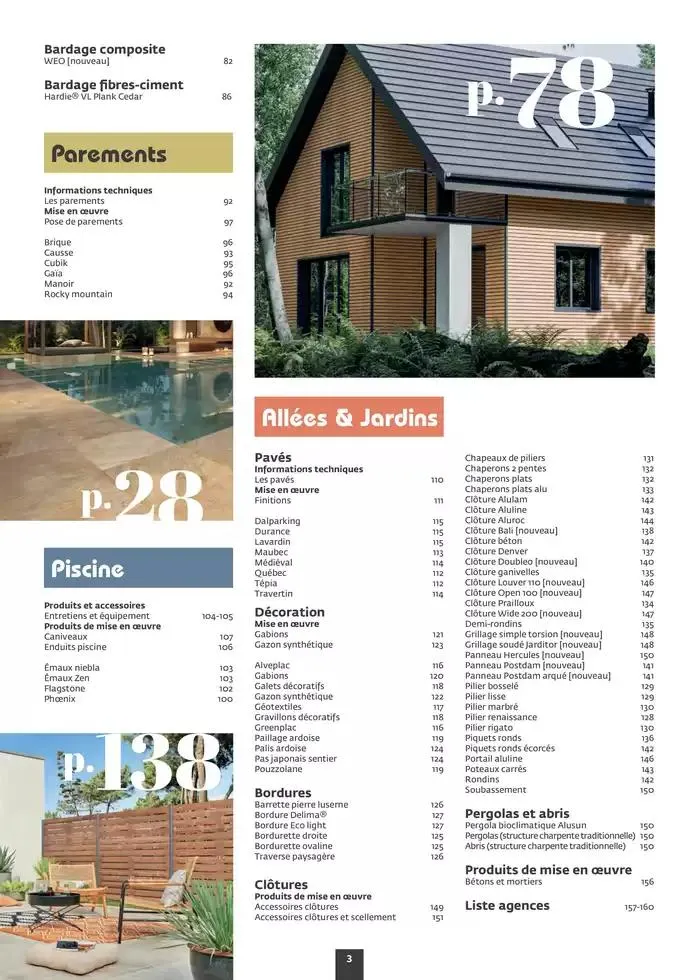 Aménagez votre extérieur SAISON 2025 du 1 janvier au 31 décembre 2025 - Catalogue page 5