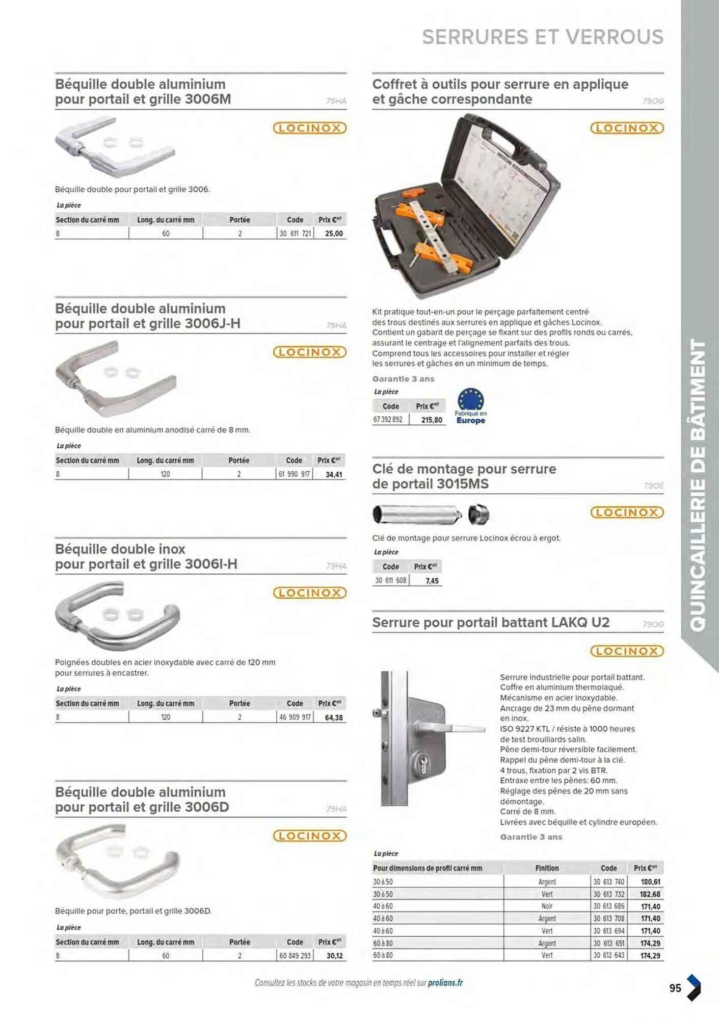 Catalogue Prolians du 11 mars au 31 décembre 2025 - Catalogue page 97