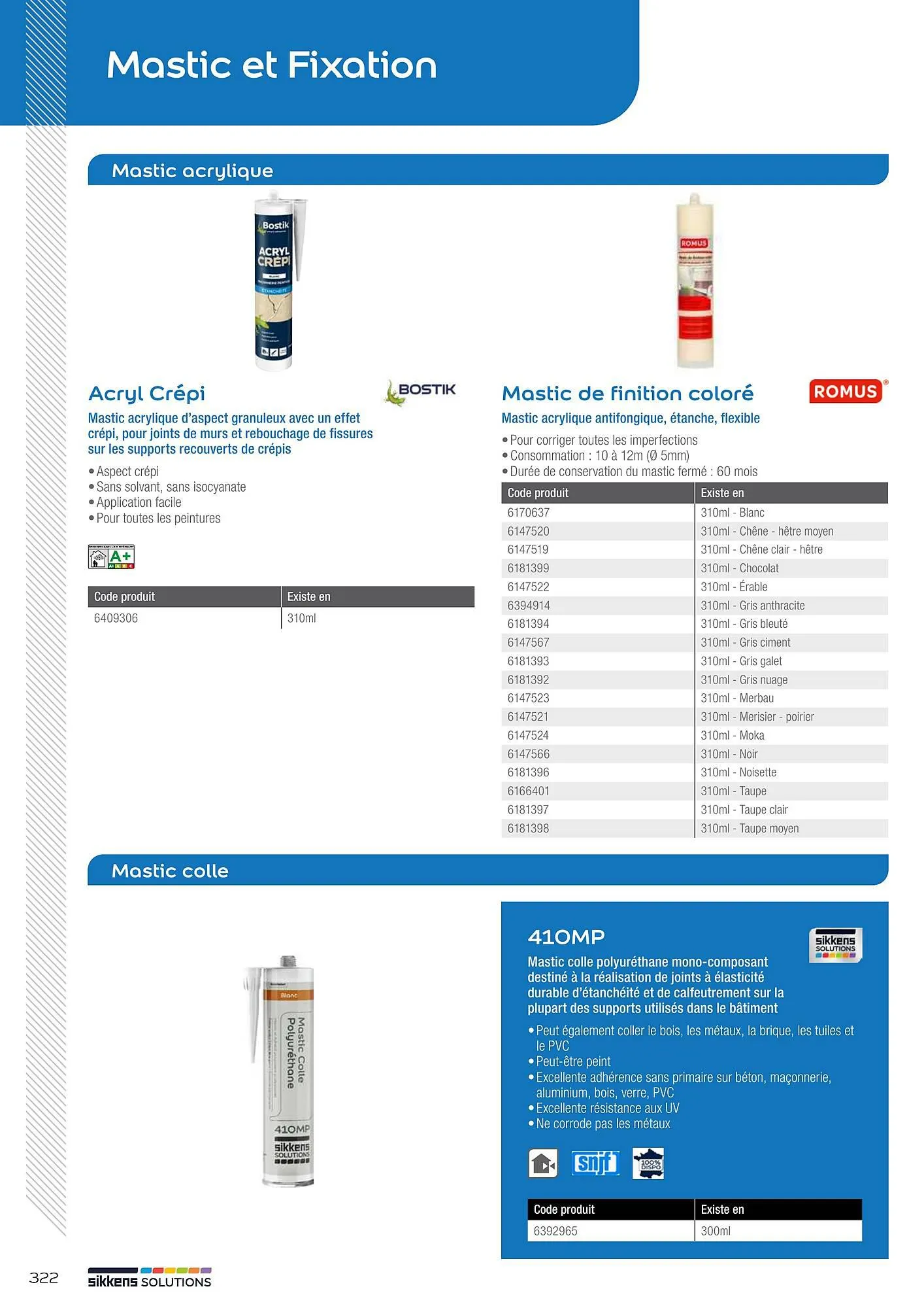 Catalogue Sikkens Solution du 8 janvier au 28 décembre 2025 - Catalogue page 322