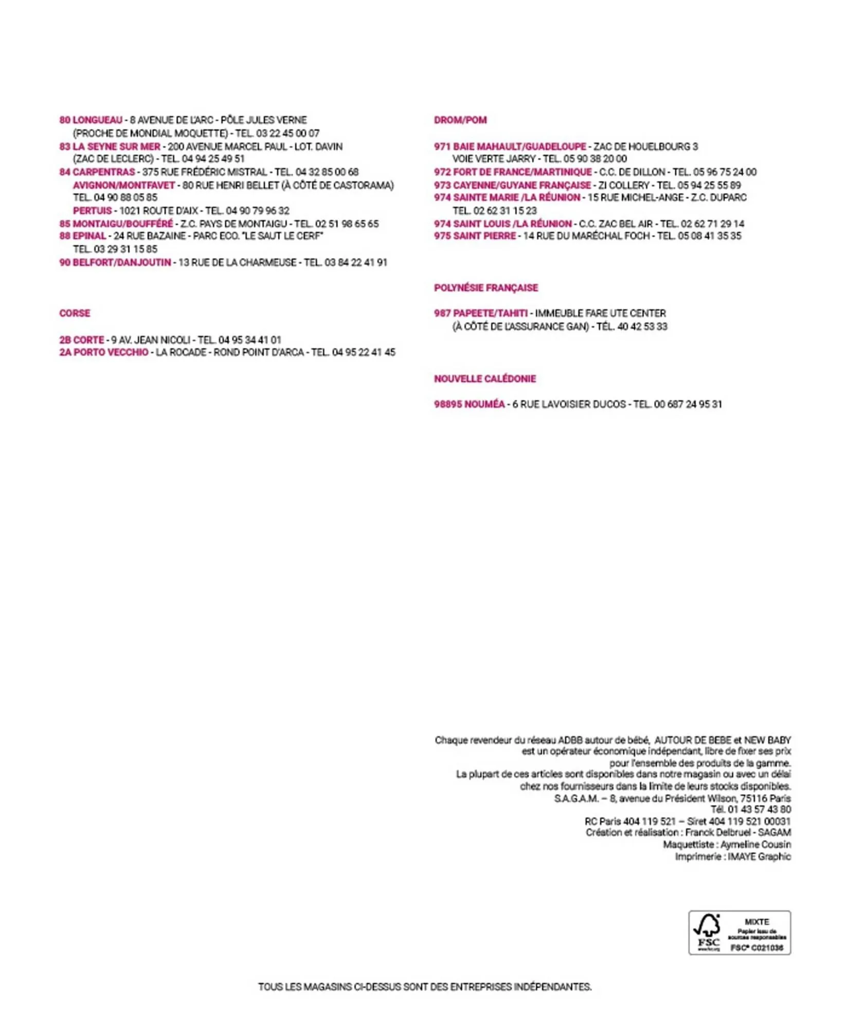 Catalogue autour de bébé du 31 mars au 31 janvier 2024 - Catalogue page 326