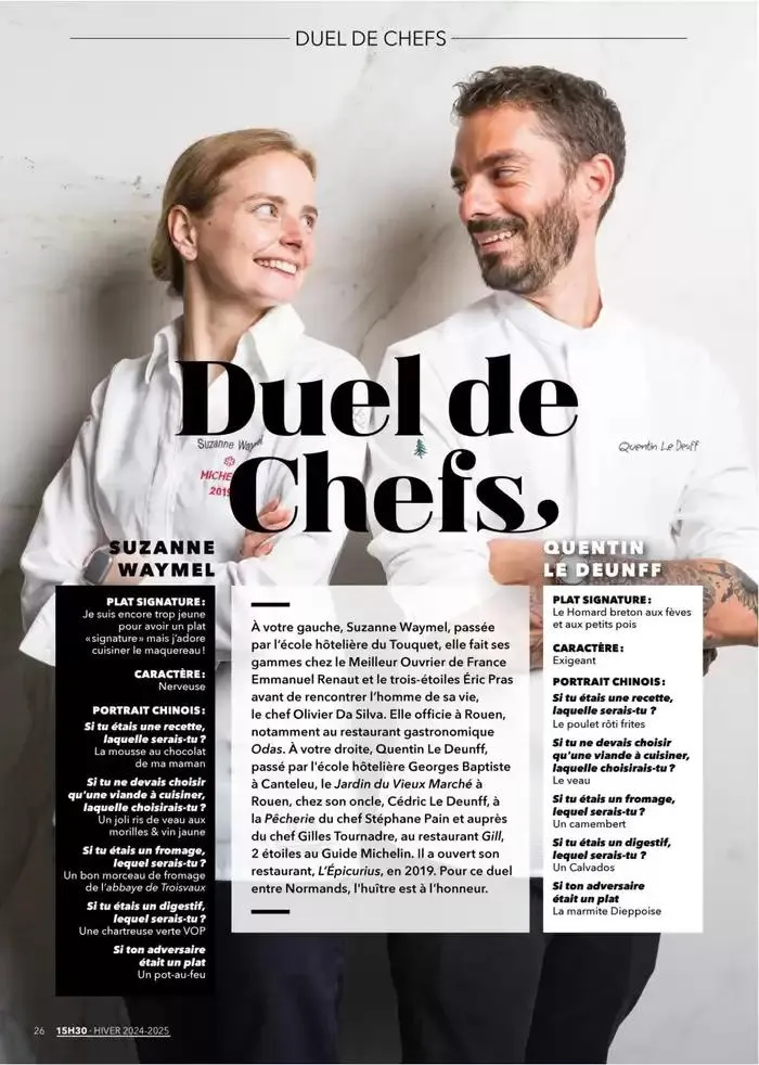 Metro Magazine 15h30 N°12 du 16 décembre au 30 avril 2025 - Catalogue page 18