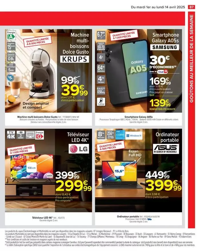 LE COIN DES ENFANTS du 1 avril au 14 avril 2025 - Catalogue page 91