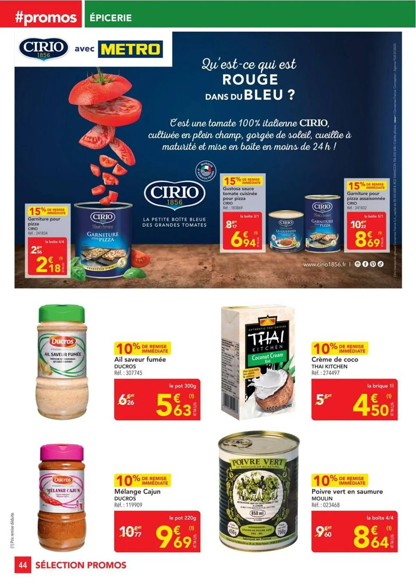 Catalogue METRO du 30 octobre au 26 novembre 2025 - Catalogue page 44