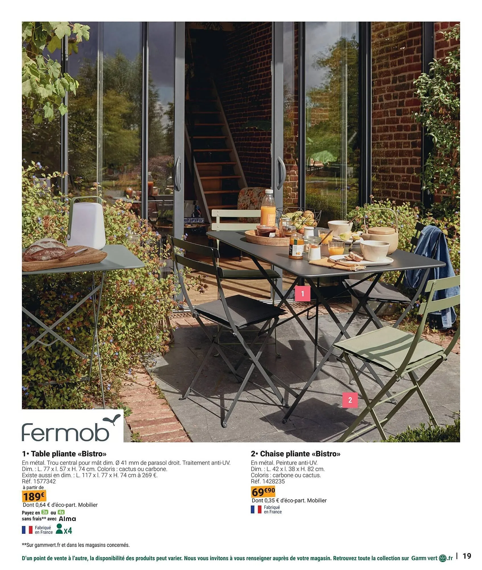 Catalogue Gamm vert du 18 mars au 31 mai 2026 - Catalogue page 19