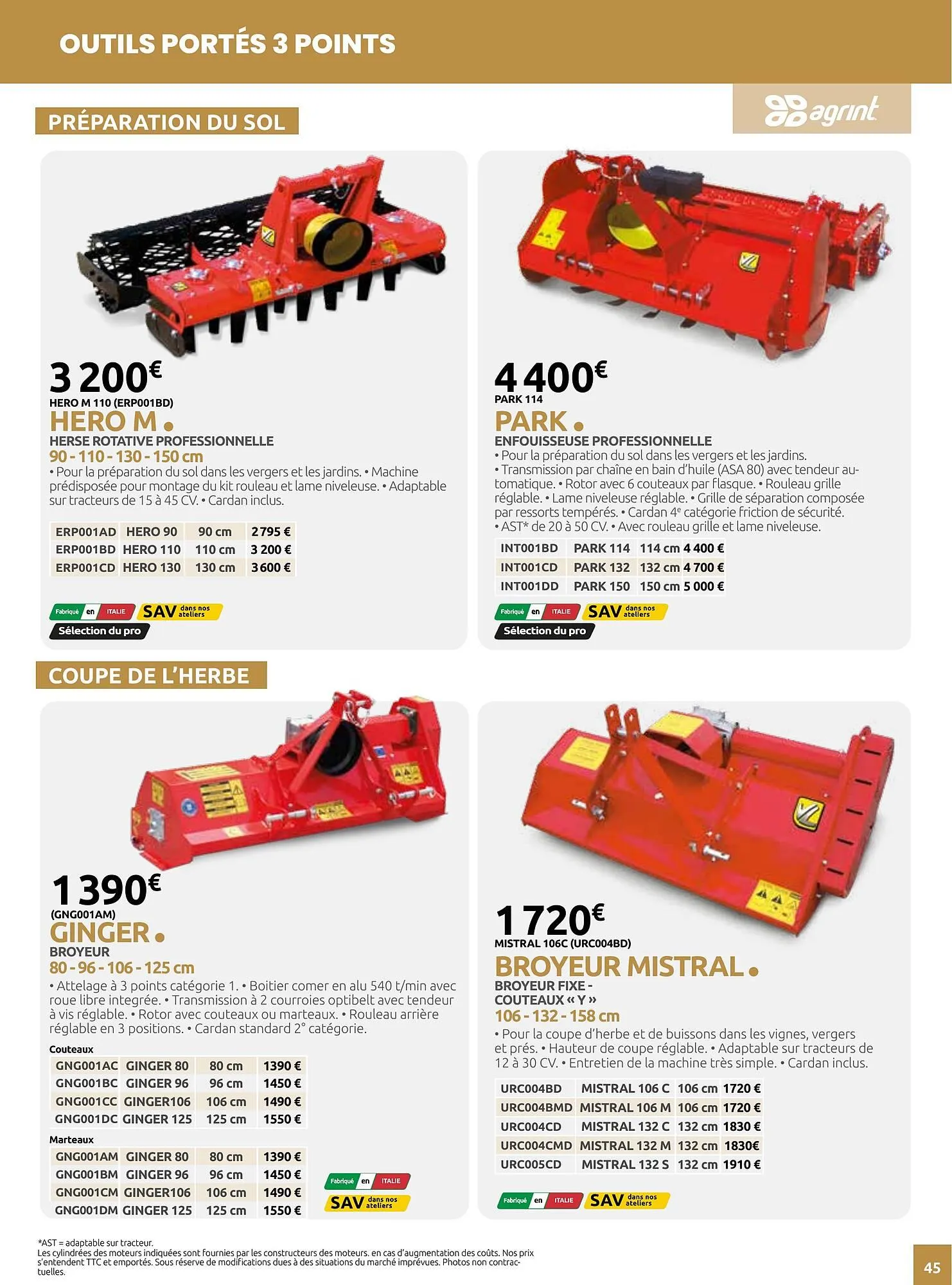 Catalogue Verts Loisirs du 18 mars au 30 mai 2026 - Catalogue page 45