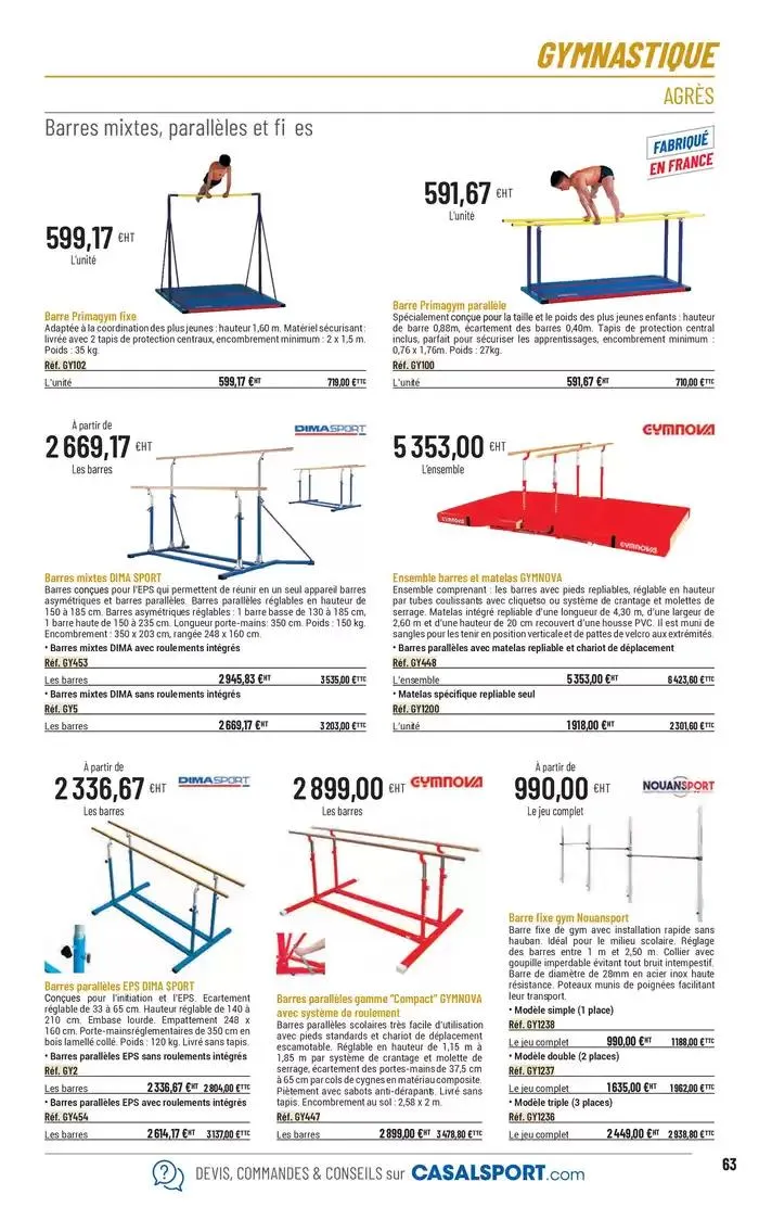 ÉQUIPEMENT SPORTIF du 6 mars au 31 décembre 2025 - Catalogue page 35