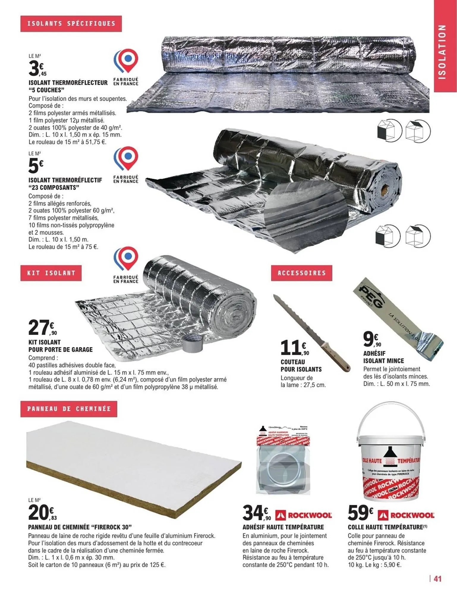 Catalogue E.Leclerc Brico du 28 mai au 31 décembre 2025 - Catalogue page 41