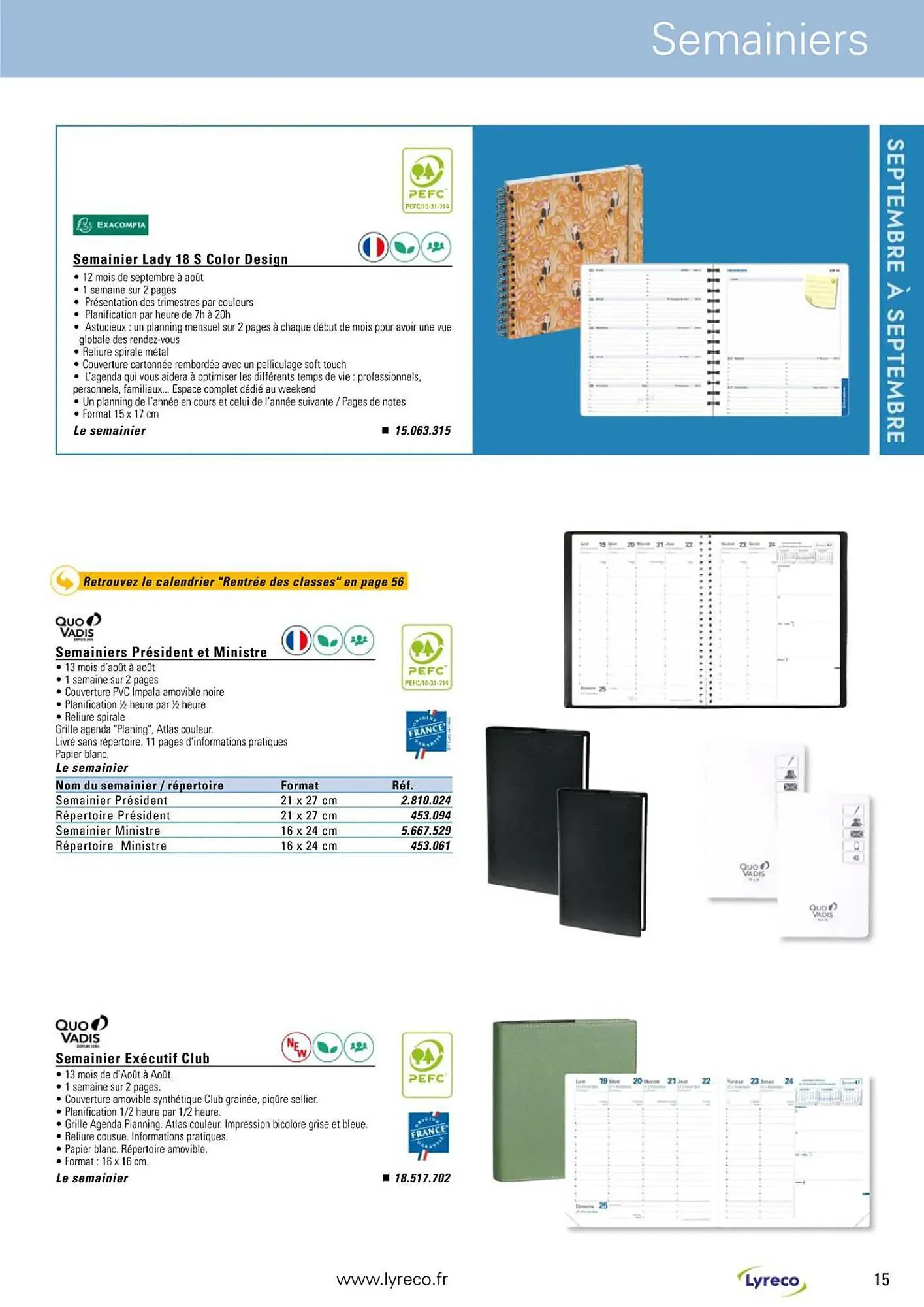 Catalogue Lyreco du 13 mai au 31 décembre 2025 - Catalogue page 15