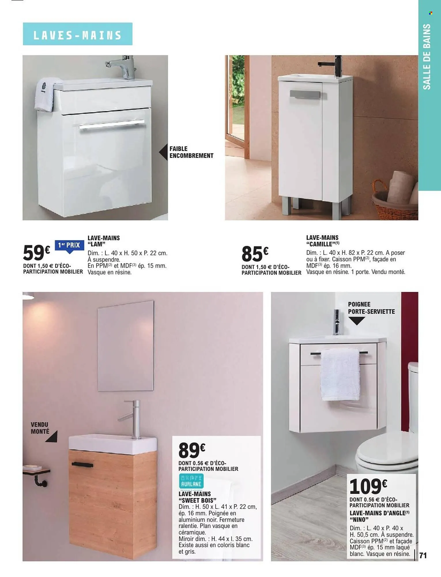 Catalogue E.Leclerc Brico du 6 janvier au 7 février 2026 - Catalogue page 71