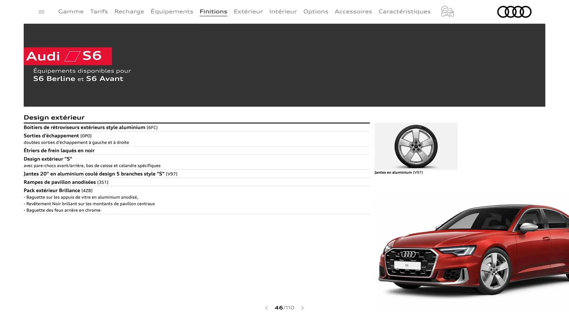 Catalogue Audi du 7 janvier au 31 janvier 2026 - Catalogue page 46