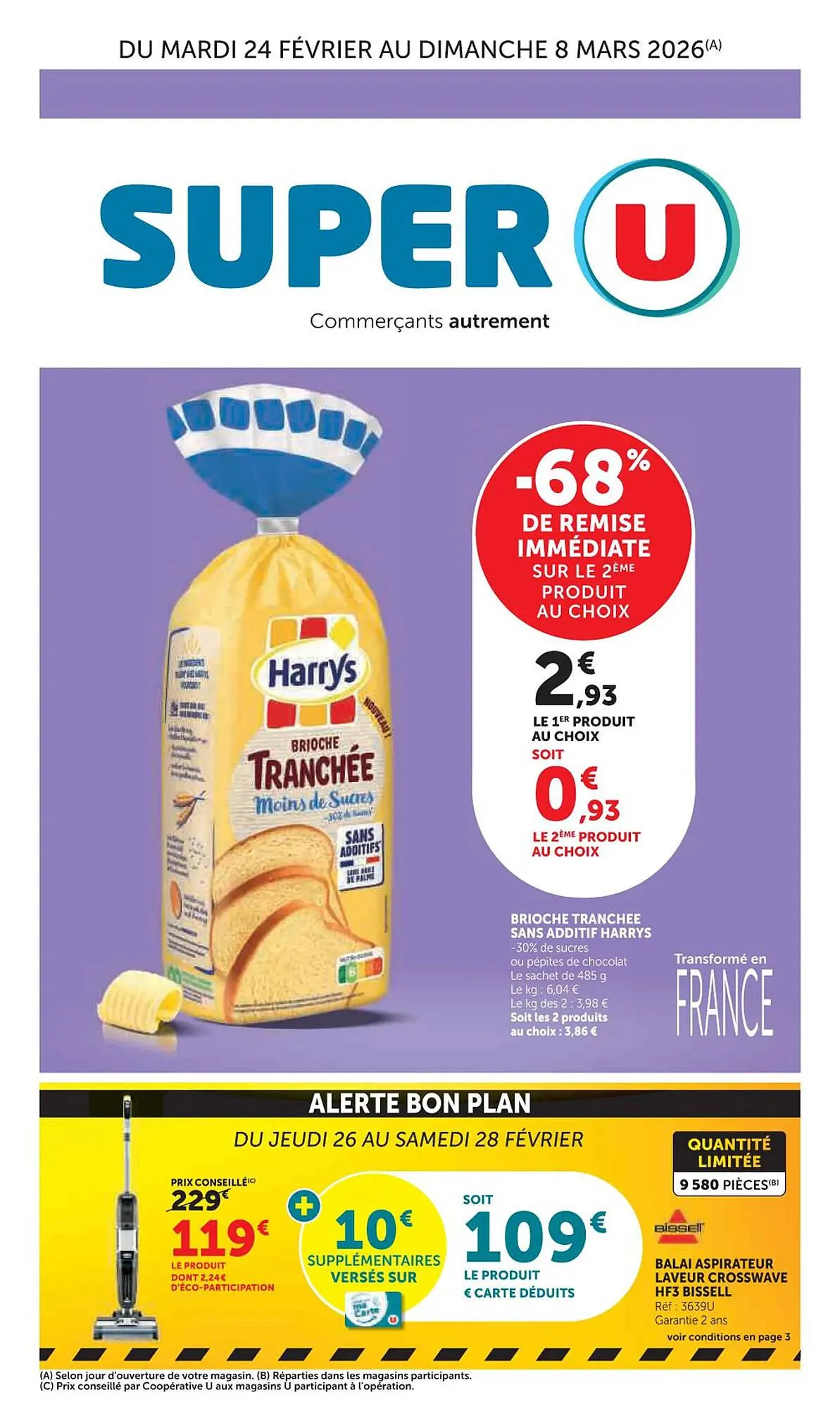 Catalogue Super U du 24 février au 8 mars 2026 - Catalogue page 1