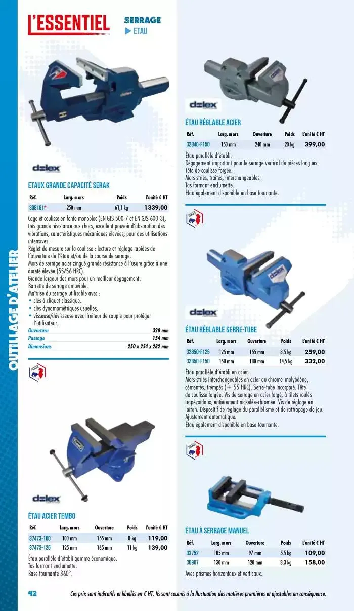 Essentiel Industrie 2025 du 3 janvier au 31 décembre 2025 - Catalogue page 44