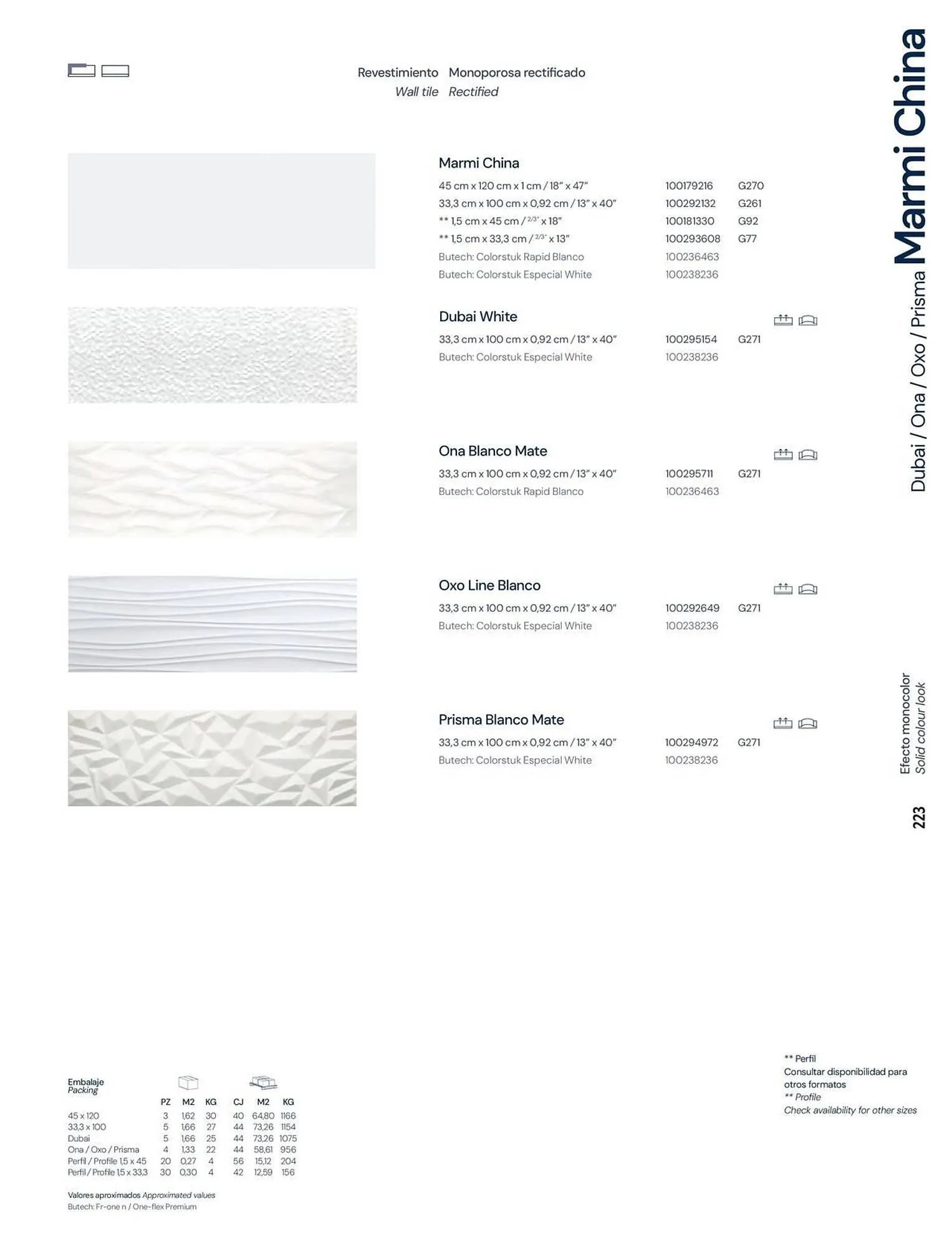 Catalogue Porcelanosa du 23 décembre au 31 décembre 2026 - Catalogue page 225