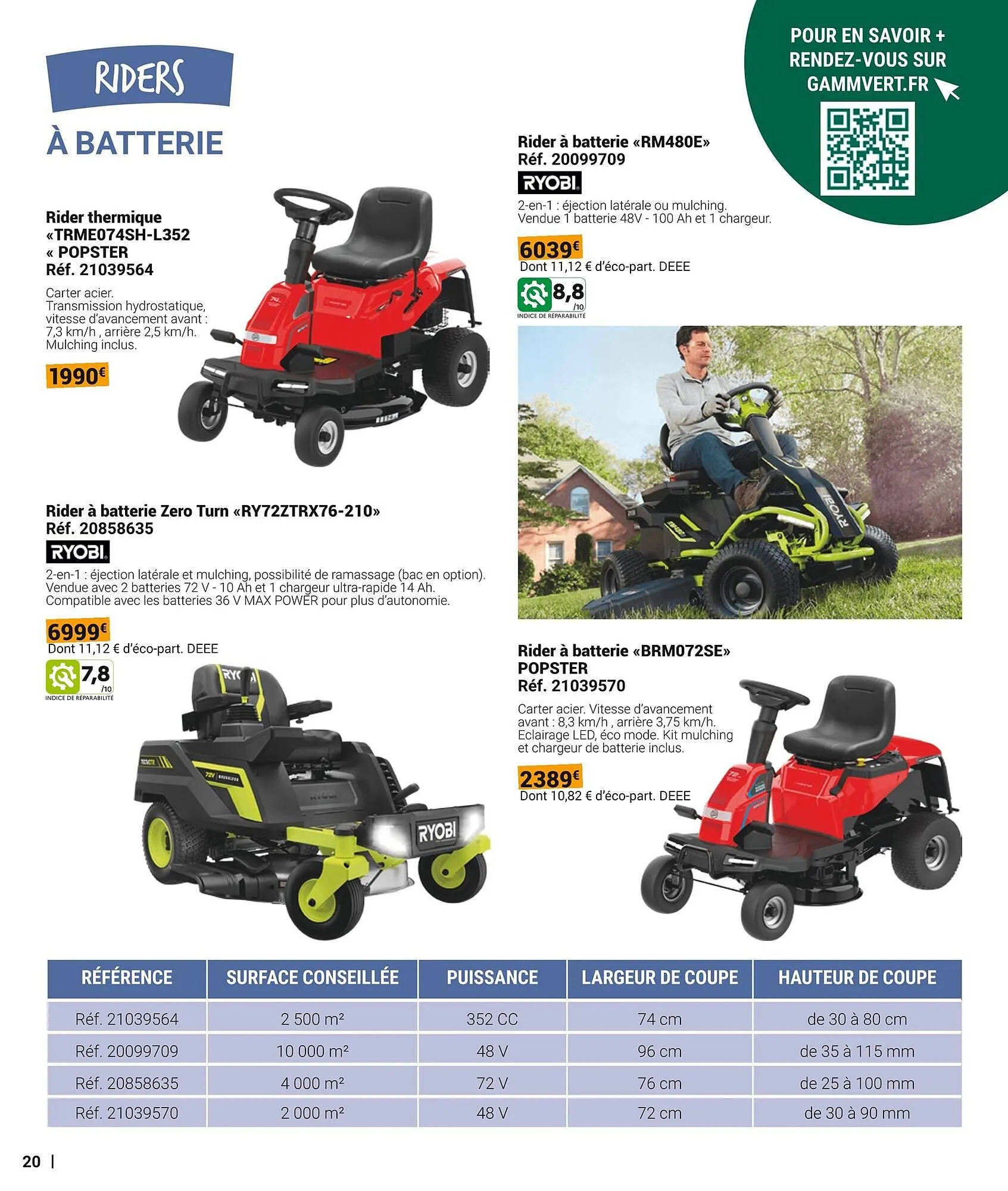 Catalogue Gamm vert du 5 mars au 31 décembre 2025 - Catalogue page 20