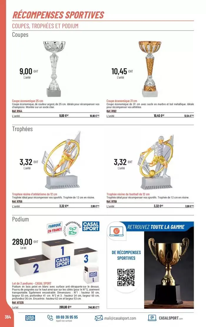 ÉQUIPEMENT SPORTIF du 6 mars au 31 décembre 2025 - Catalogue page 336