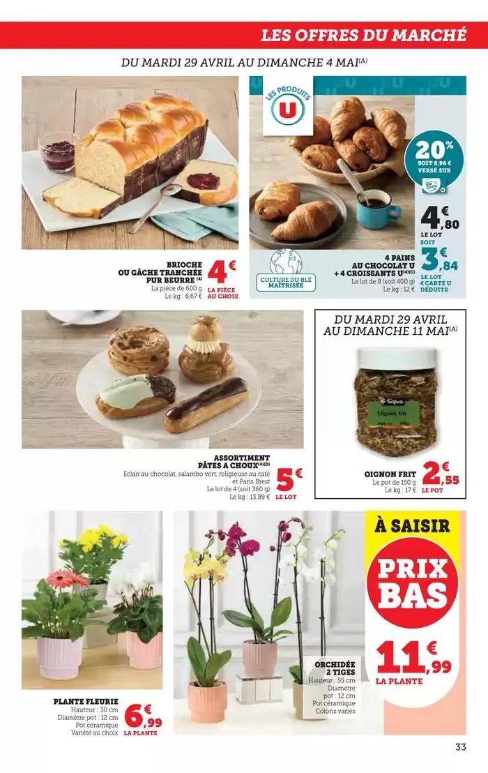 Catalogue Super U du 29 avril au 11 mai 2025 - Catalogue page 33