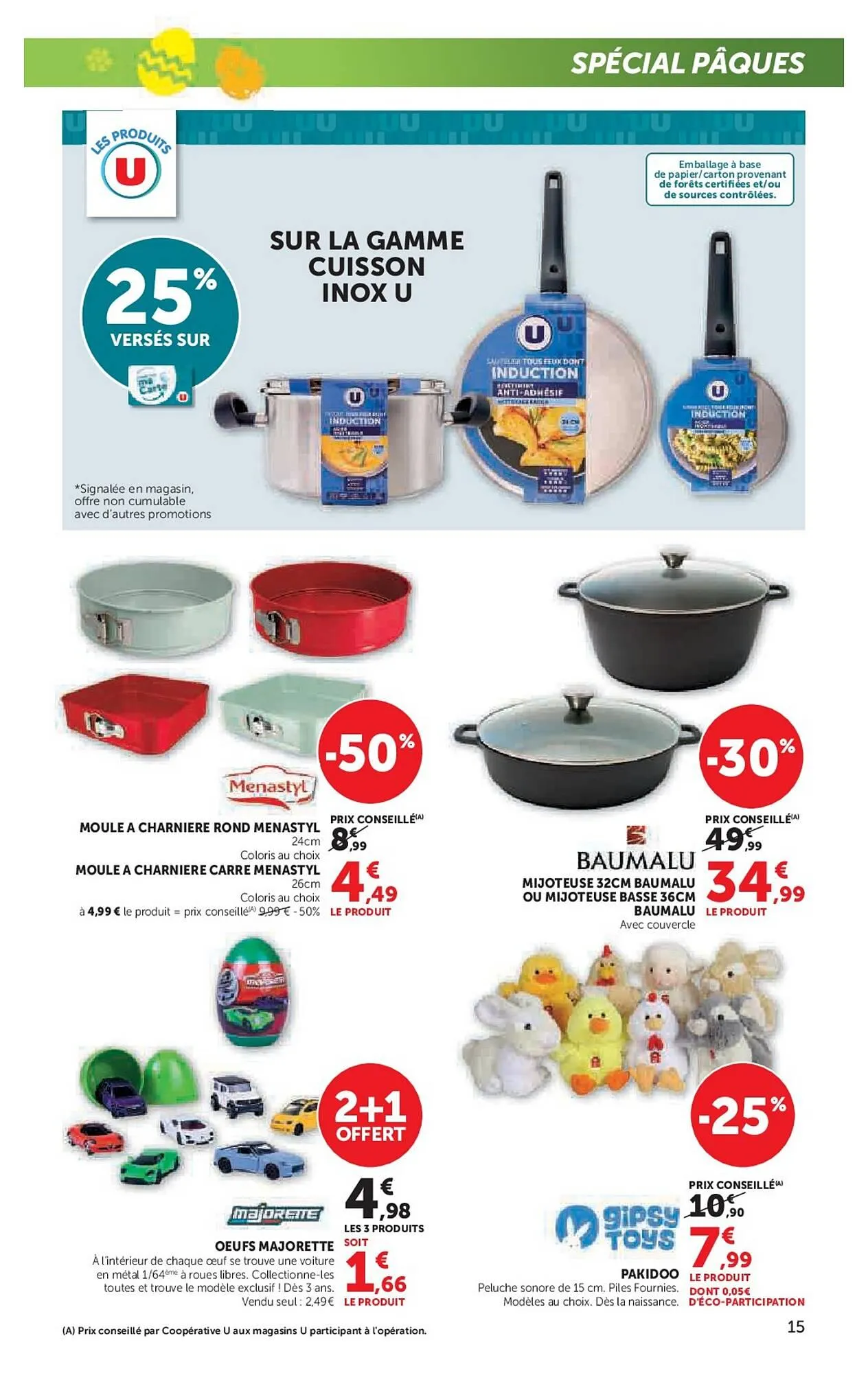 Catalogue Super U du 24 mars au 6 avril 2026 - Catalogue page 15