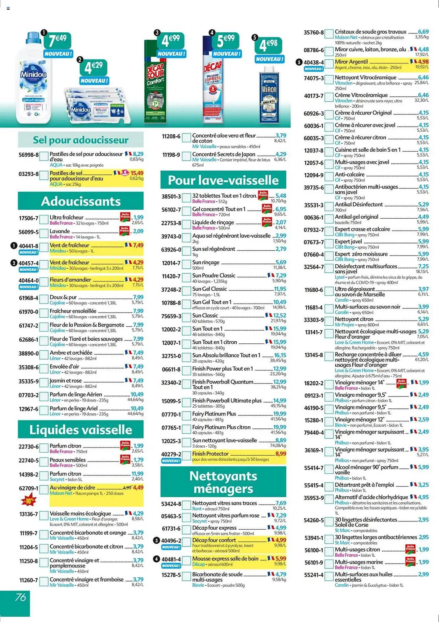 Catalogue Maximo du 7 juillet au 3 août 2025 - Catalogue page 76