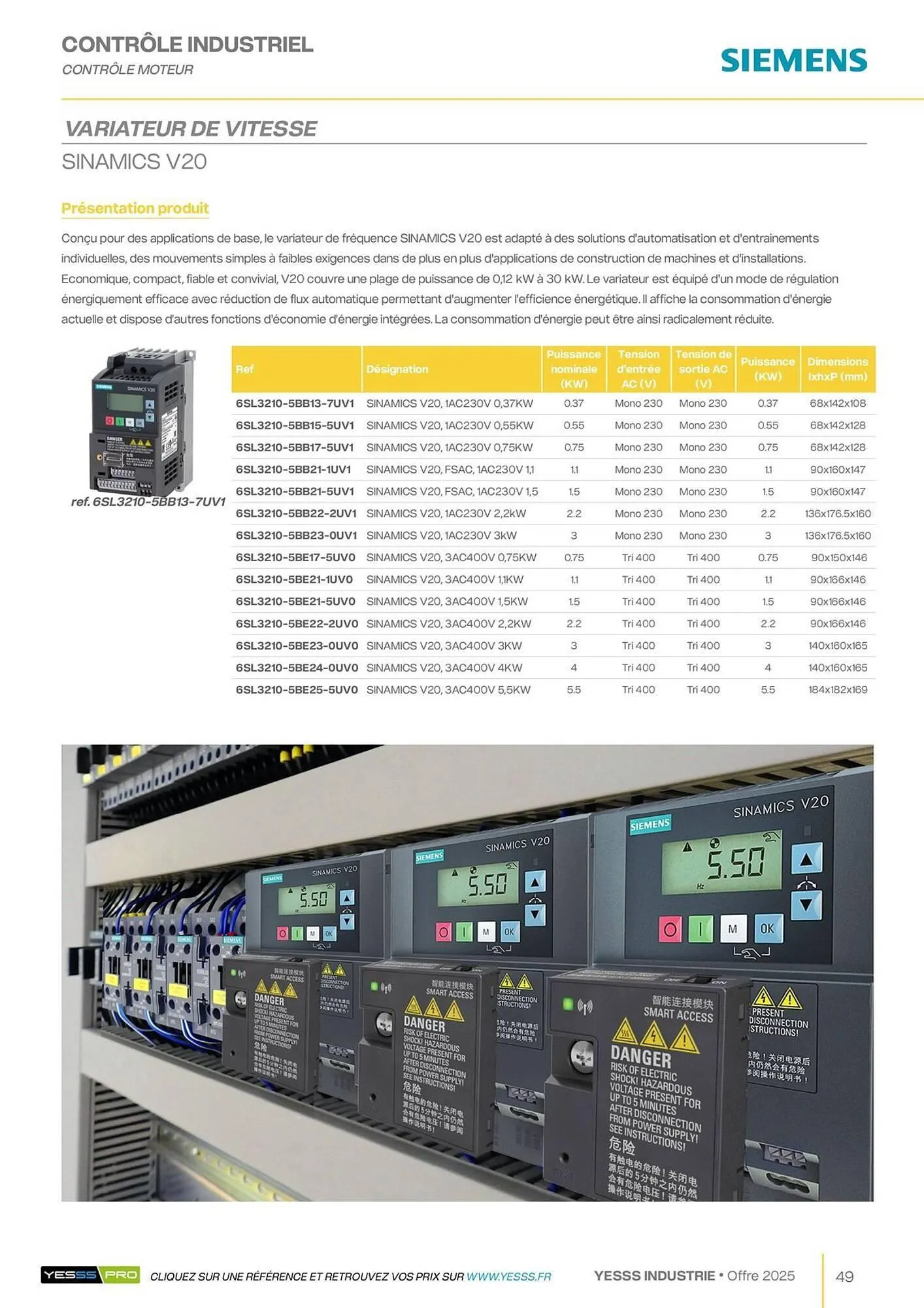 Catalogue Yesss electrique du 28 janvier au 31 décembre 2025 - Catalogue page 51