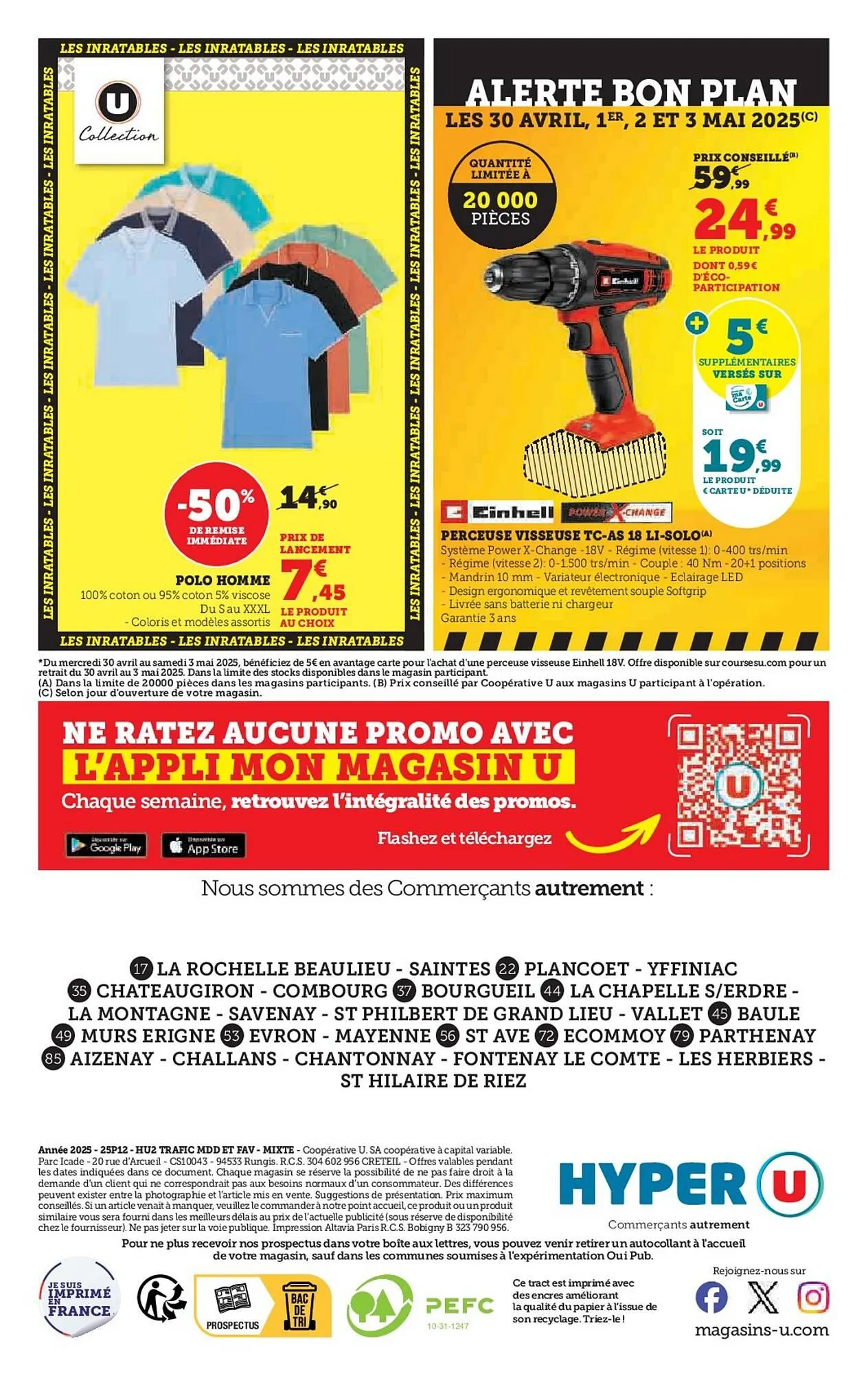 Catalogue Hyper U du 29 avril au 11 mai 2025 - Catalogue page 56