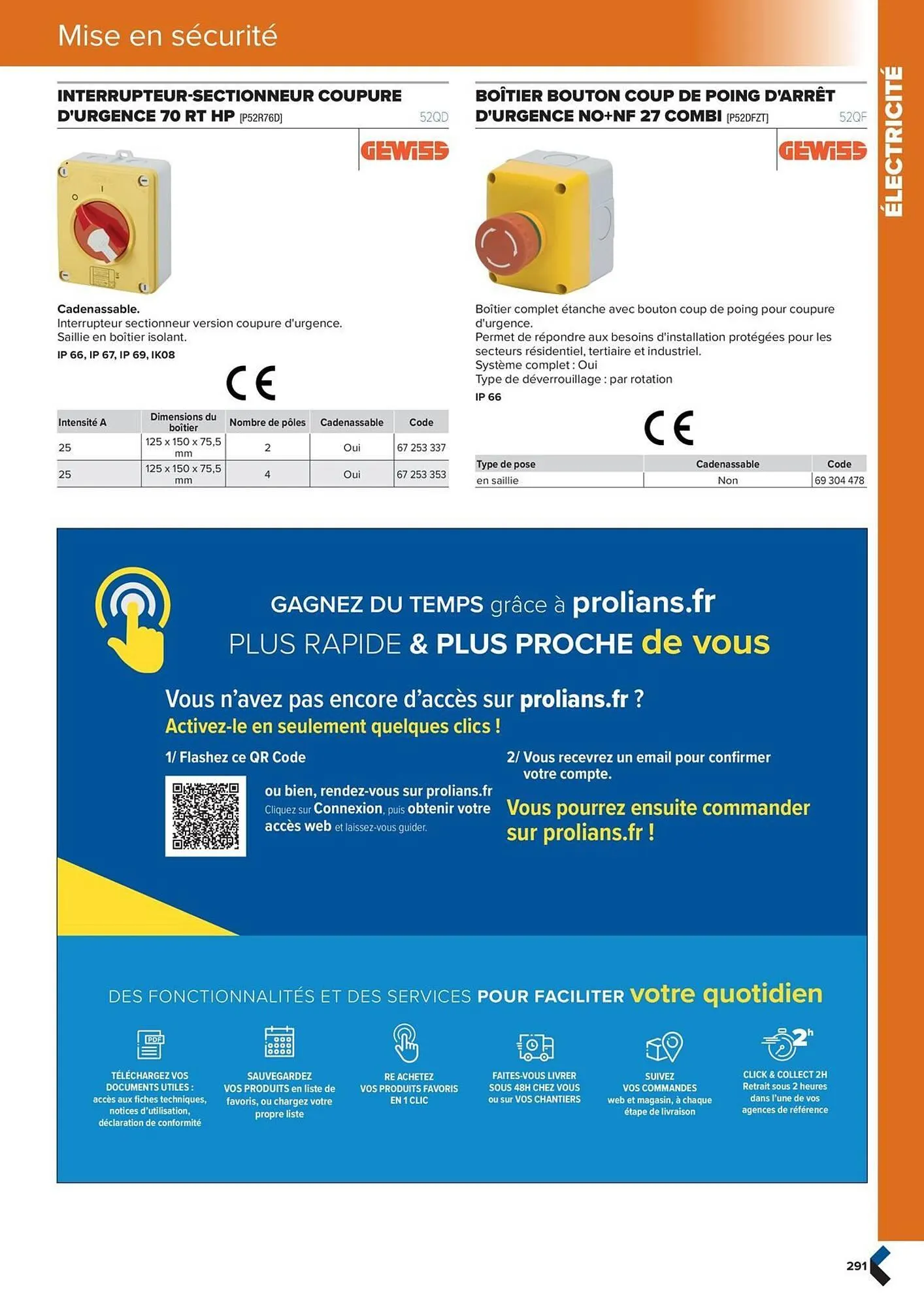Catalogue Prolians du 2 octobre au 31 décembre 2025 - Catalogue page 291