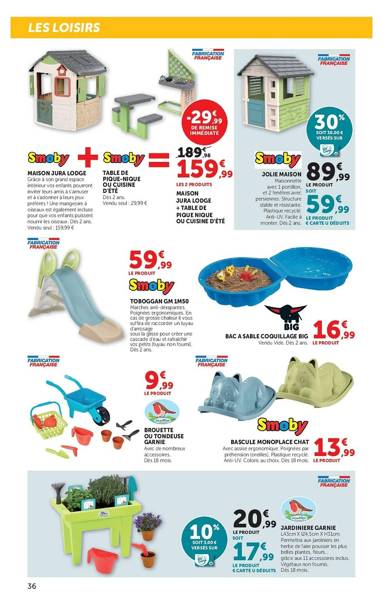 Catalogue Hyper U du 24 mars au 19 avril 2026 - Catalogue page 36