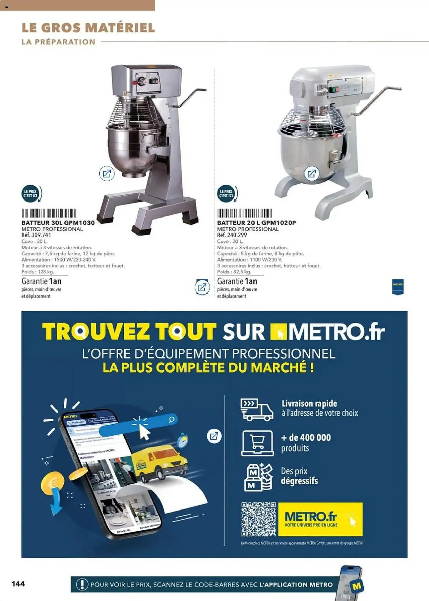 Catalogue METRO du 30 avril au 31 décembre 2026 - Catalogue page 144