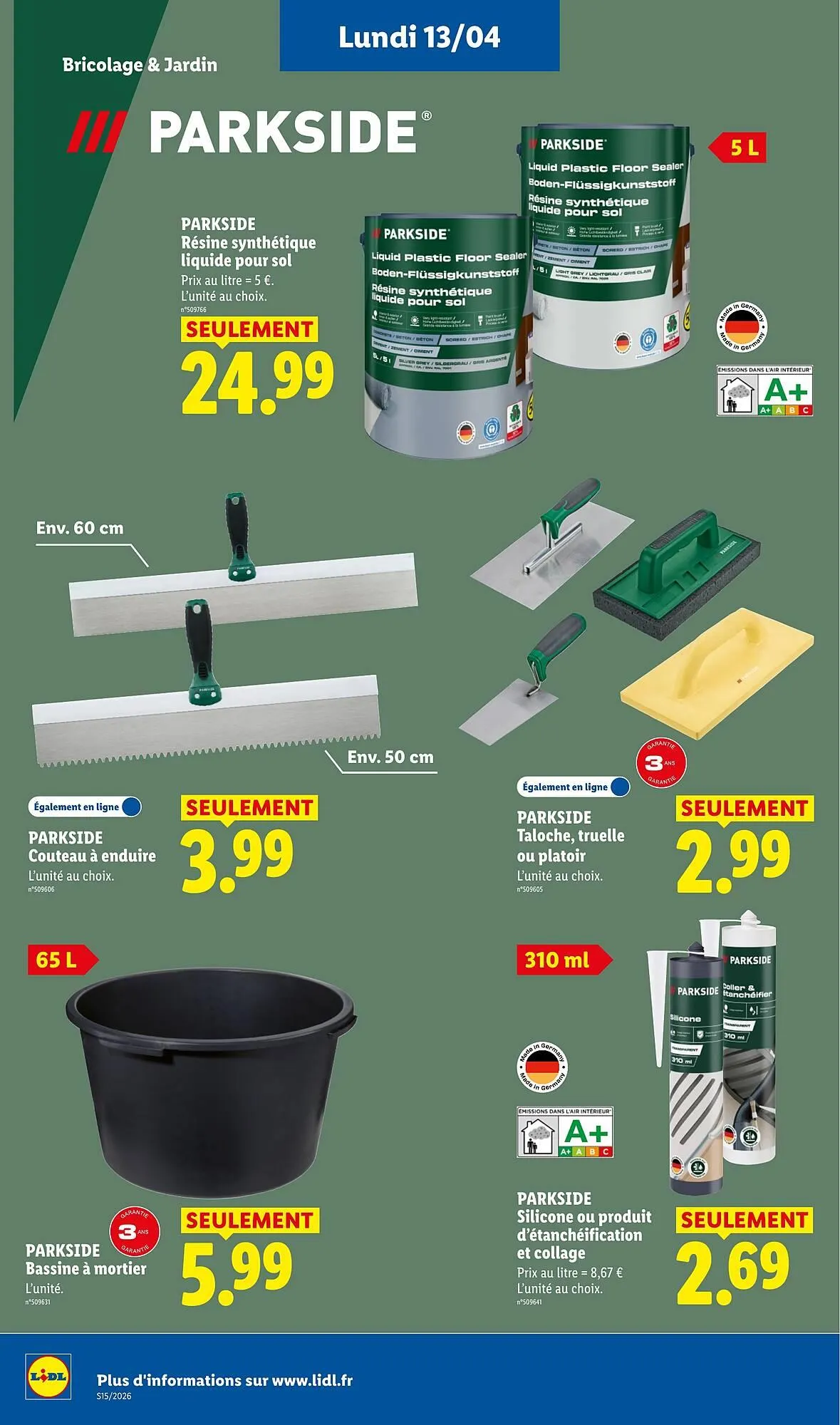 Catalogue Lidl du 9 avril au 15 avril 2026 - Catalogue page 60