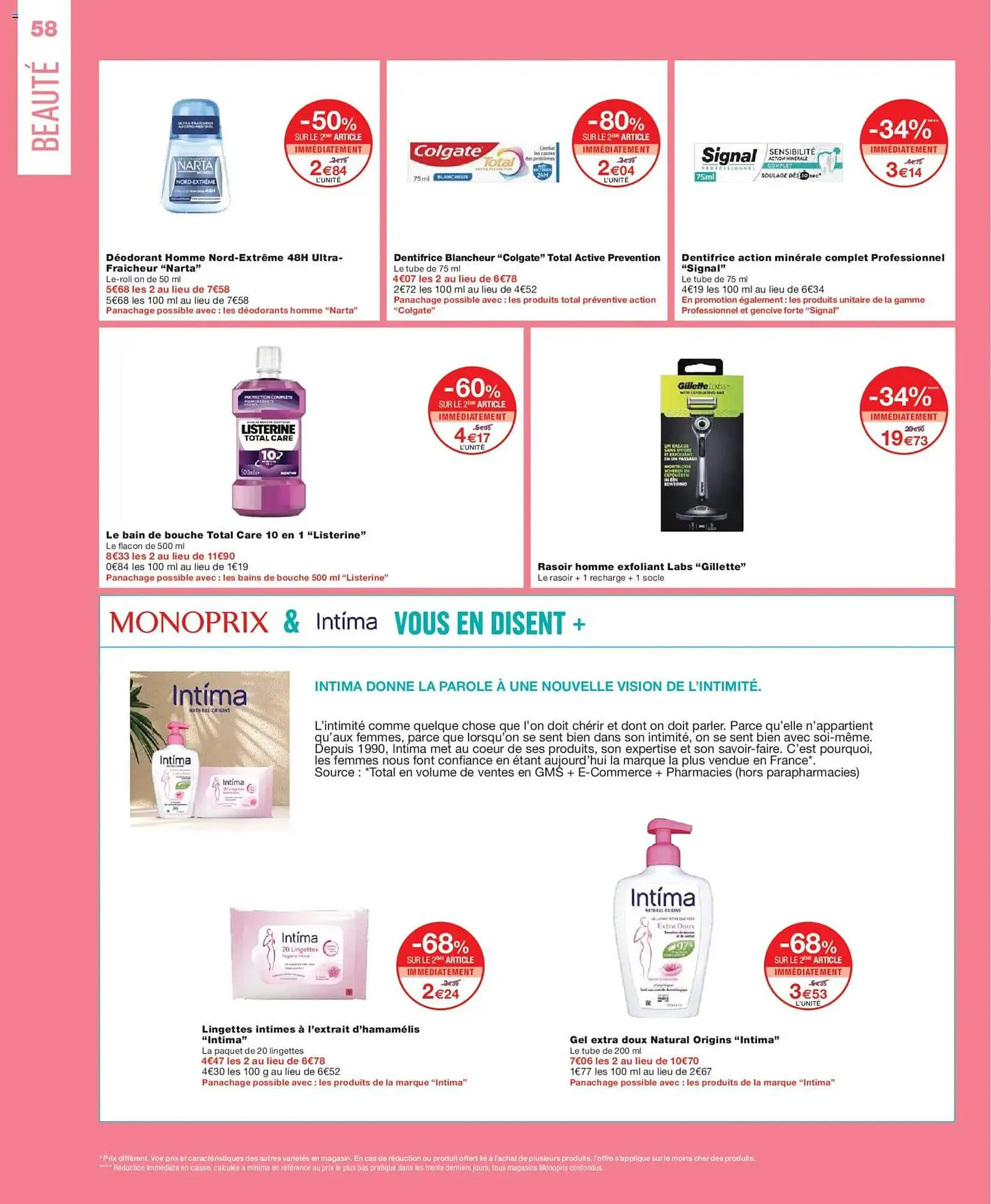 Catalogue Monoprix du 1 janvier au 18 janvier 2026 - Catalogue page 58
