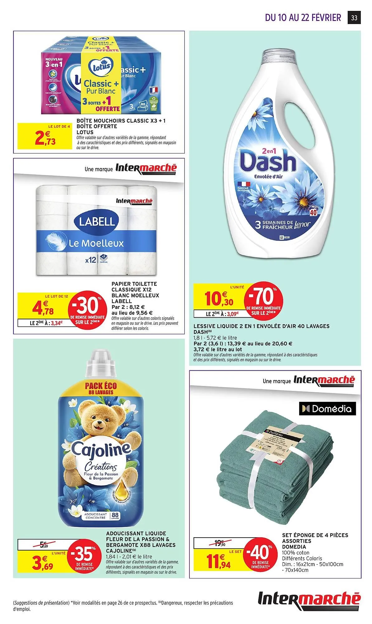 Catalogue Intermarché du 10 février au 22 février 2026 - Catalogue page 33