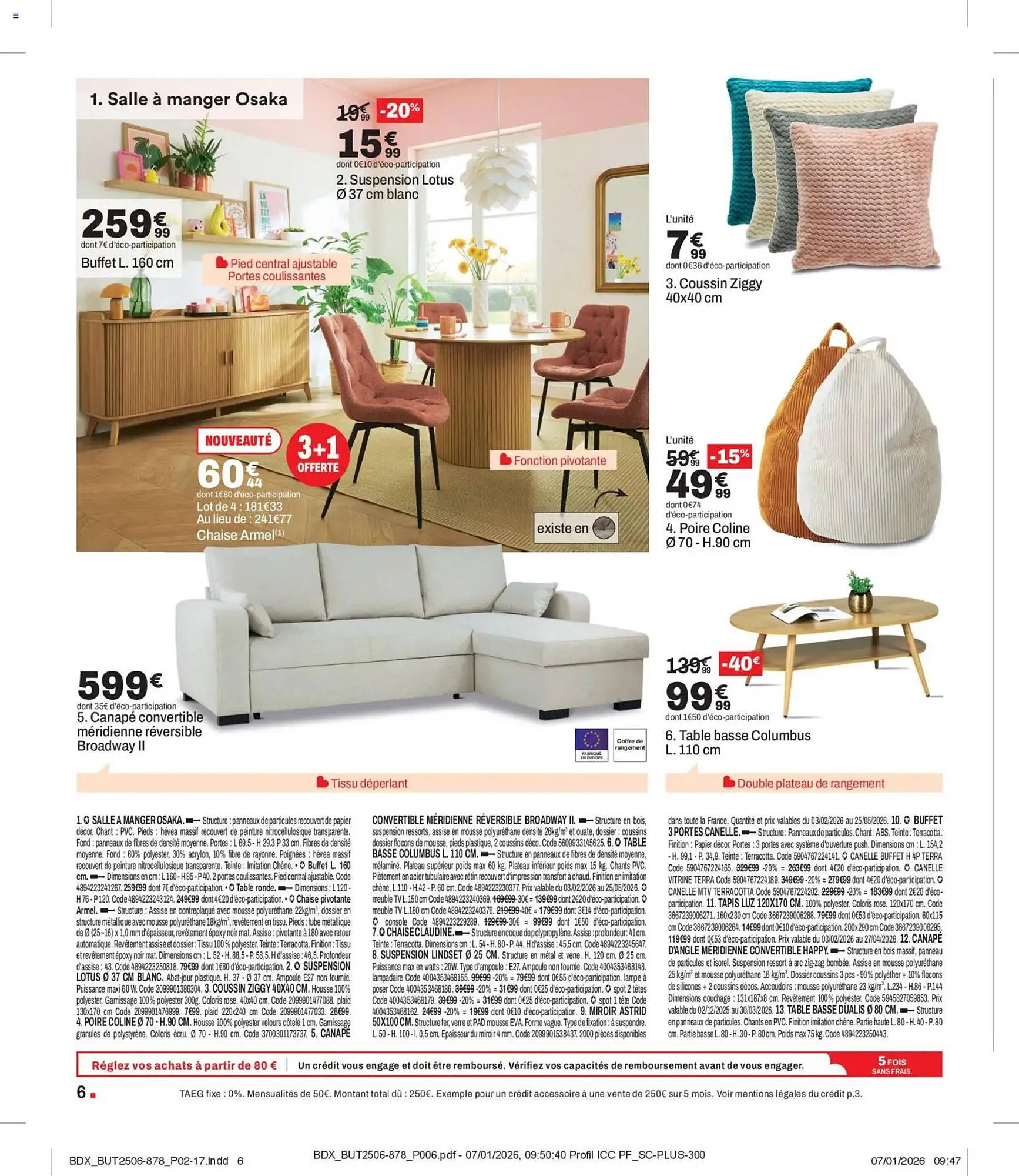 Catalogue BUT du 3 février au 2 mars 2026 - Catalogue page 6