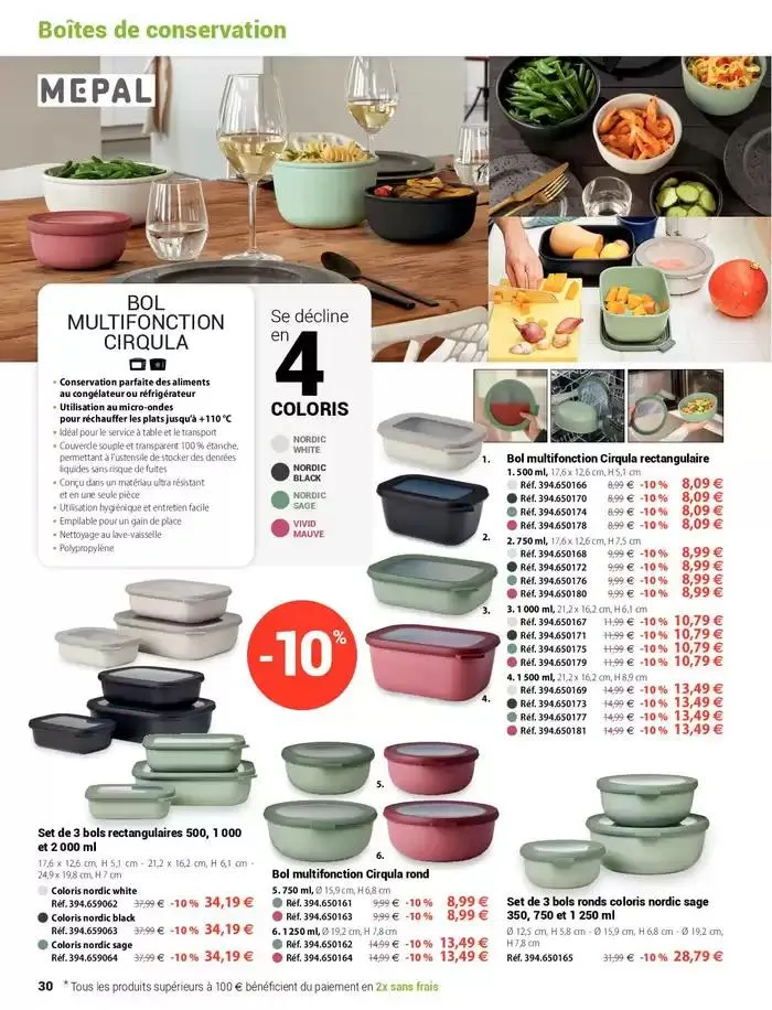 Printemps 2025 du 13 mars au 31 mai 2025 - Catalogue page 30