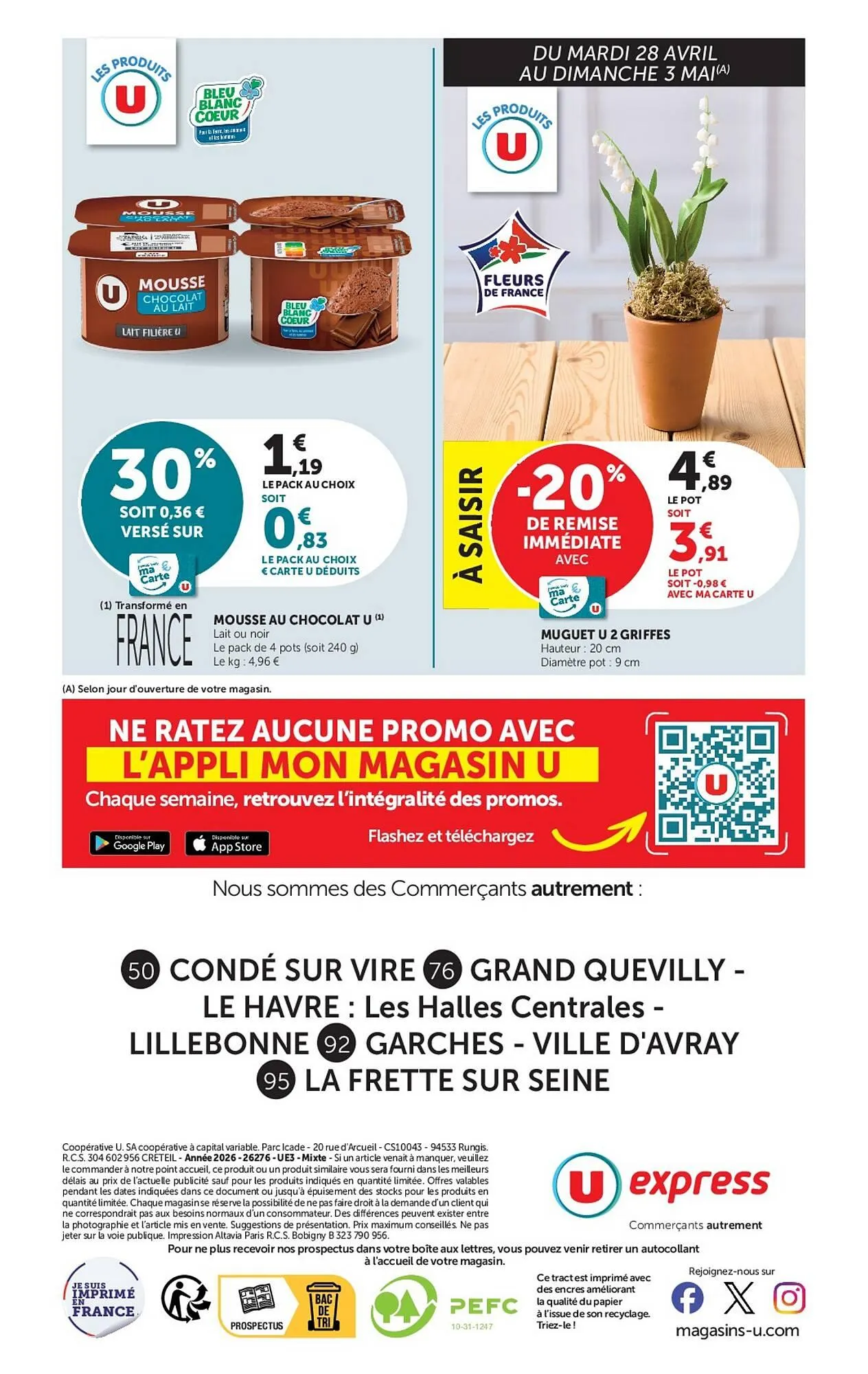 Catalogue U Express du 28 avril au 10 mai 2026 - Catalogue page 36