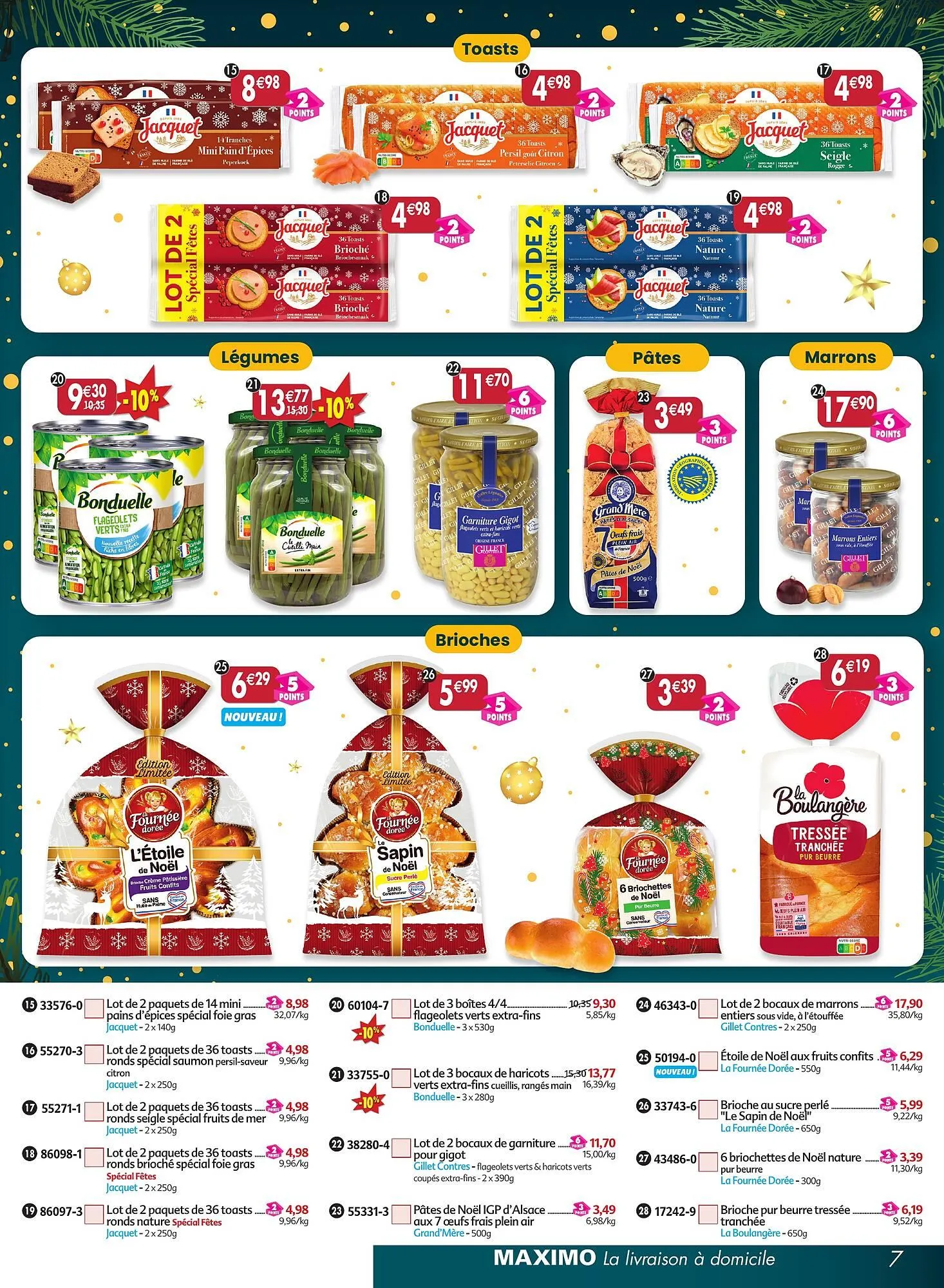 Catalogue Maximo du 21 novembre au 23 décembre 2025 - Catalogue page 7