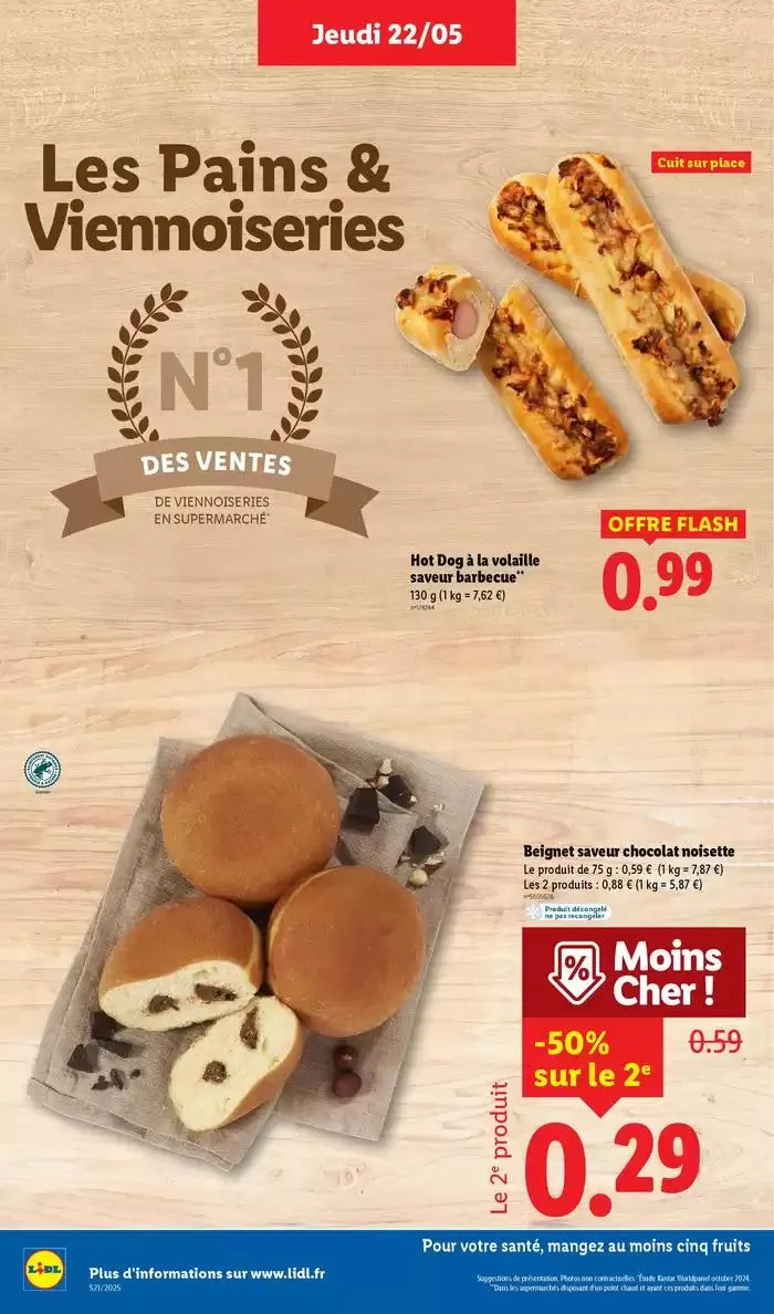 Faites votre plein de courses chez Lidl et profitez de nombreux produits à prix réduits ! du 22 mai au 28 mai 2025 - Catalogue page 8