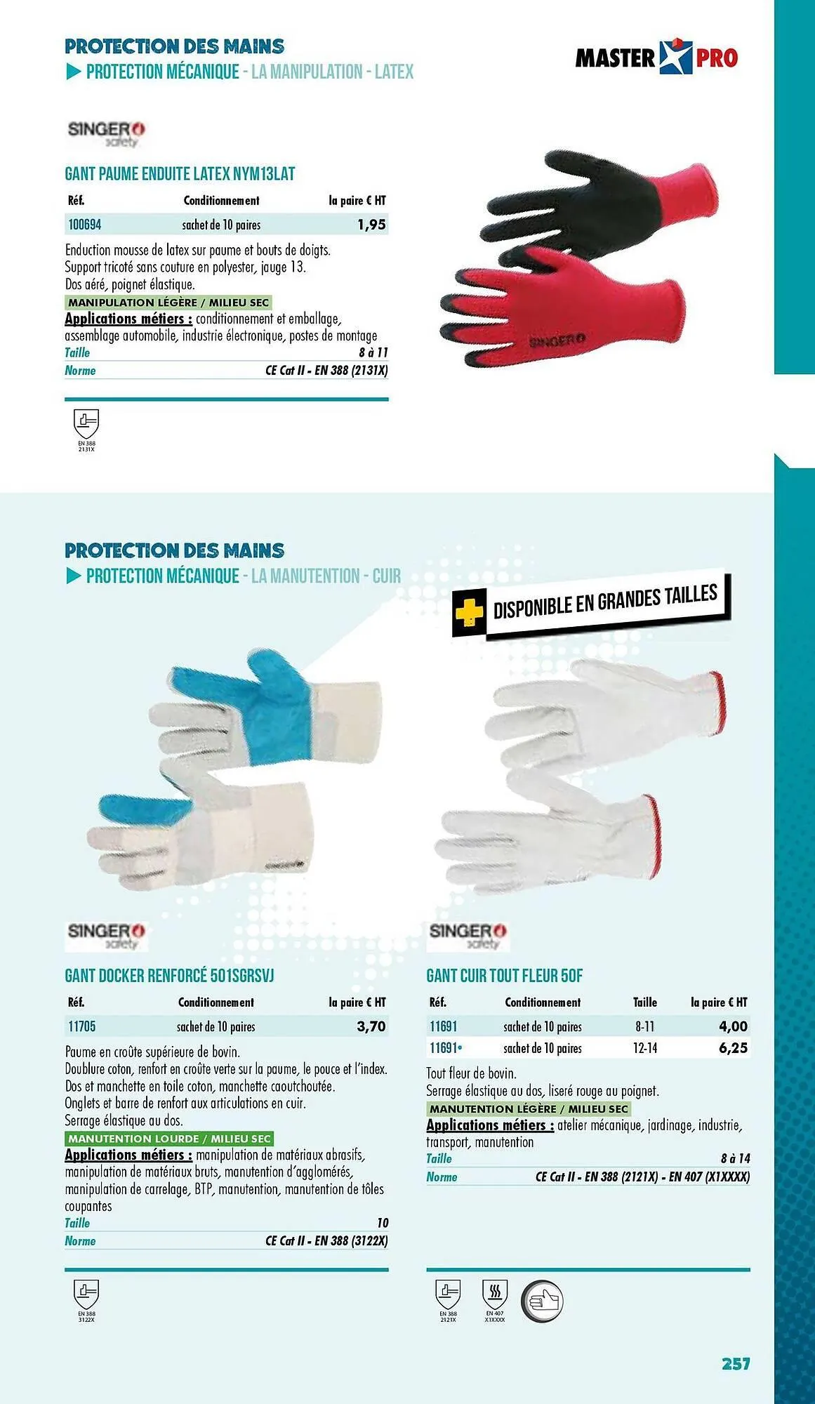 Catalogue Master Pro du 3 janvier au 31 décembre 2025 - Catalogue page 259