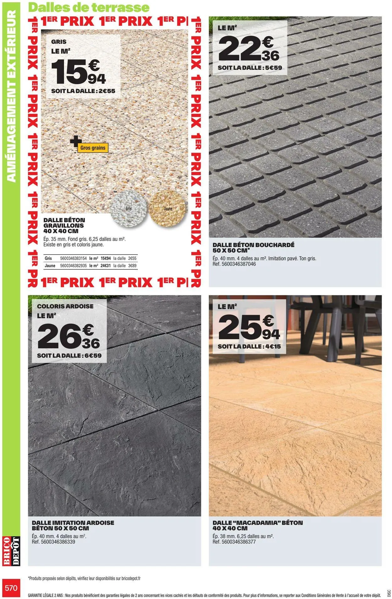 Brico Dépôt Catalogue actuel du 24 mars au 31 juillet 2025 - Catalogue page 570