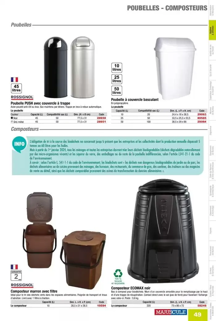 Catalogue Entreprises 2025 du 13 janvier au 31 décembre 2025 - Catalogue page 51