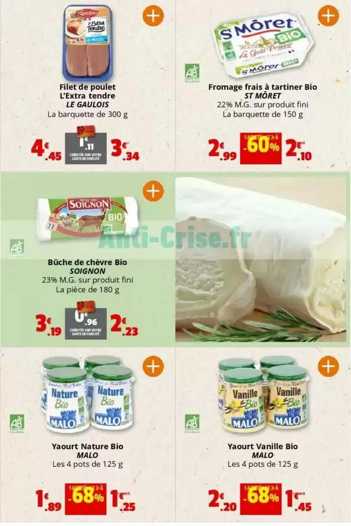 DES PETITS PRIX BIO ET GOURMANDS! du 28 mars au 6 avril 2025 - Catalogue page 3