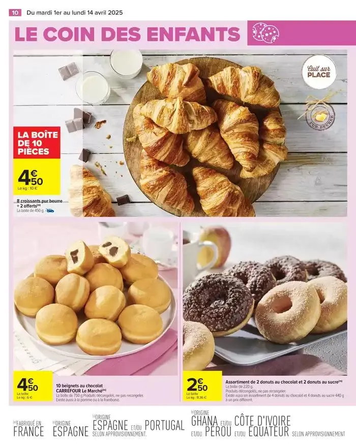 LE COIN DES ENFANTS du 1 avril au 14 avril 2025 - Catalogue page 12